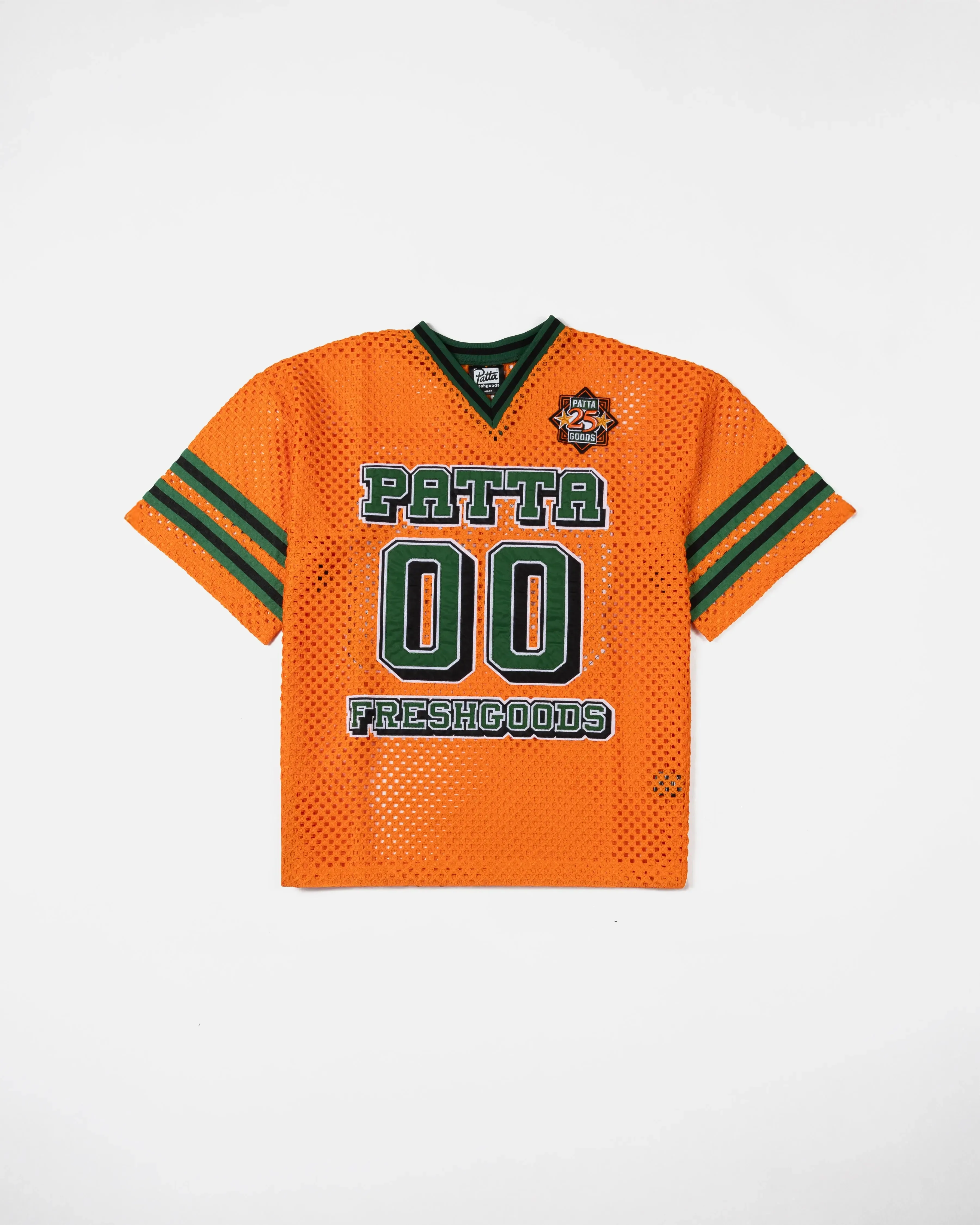 Patta x Joe Freshgoods Football Top (Orange) sold by Patta