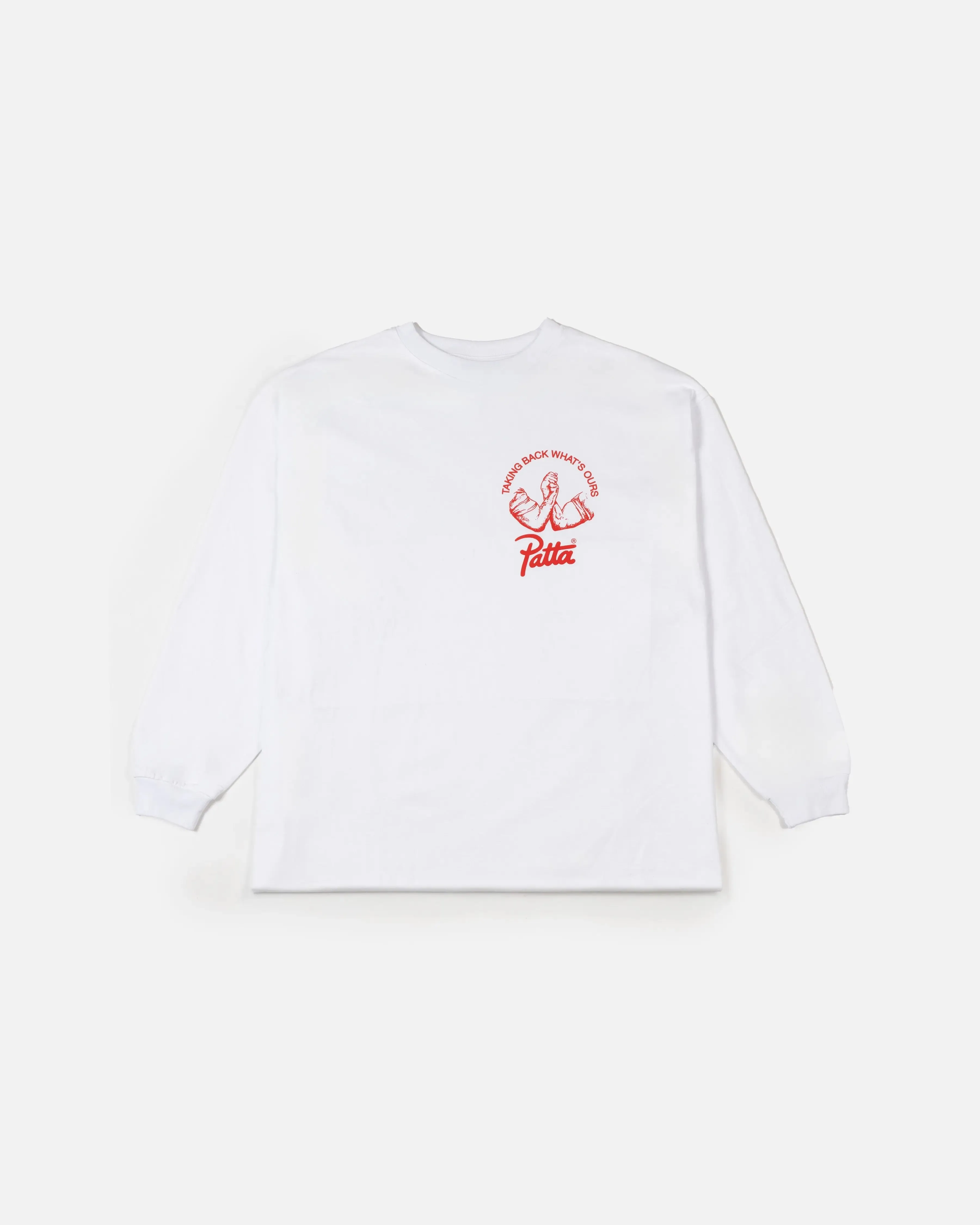 Patta x Joe Freshgoods Coalition Long Sleeve T-Shirt (White) sold by Patta product image thumbnail 2