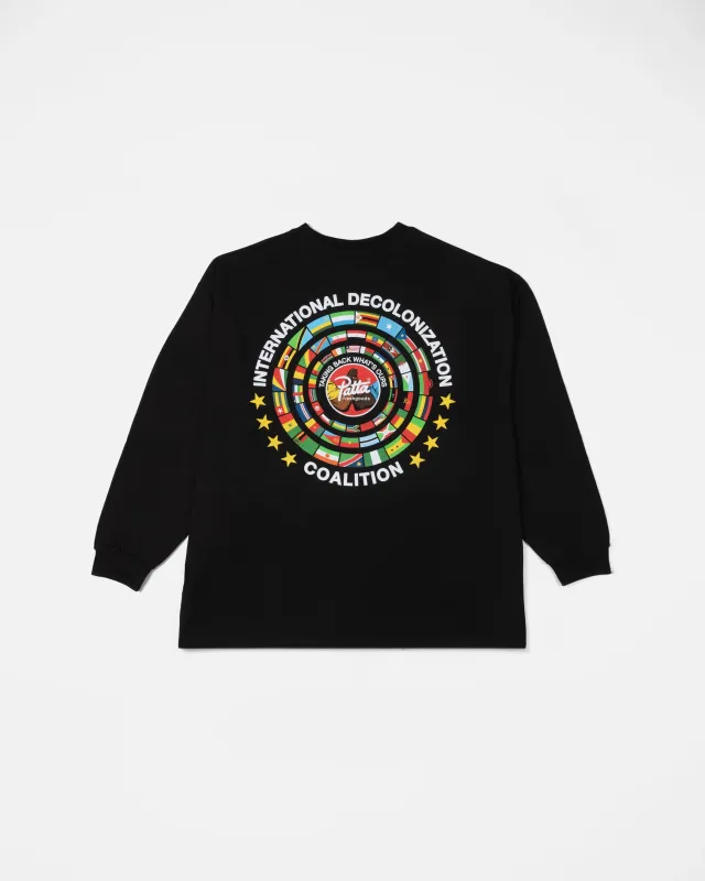 Patta x Joe Freshgoods Coalition Long Sleeve T-Shirt (Black) sold by Patta