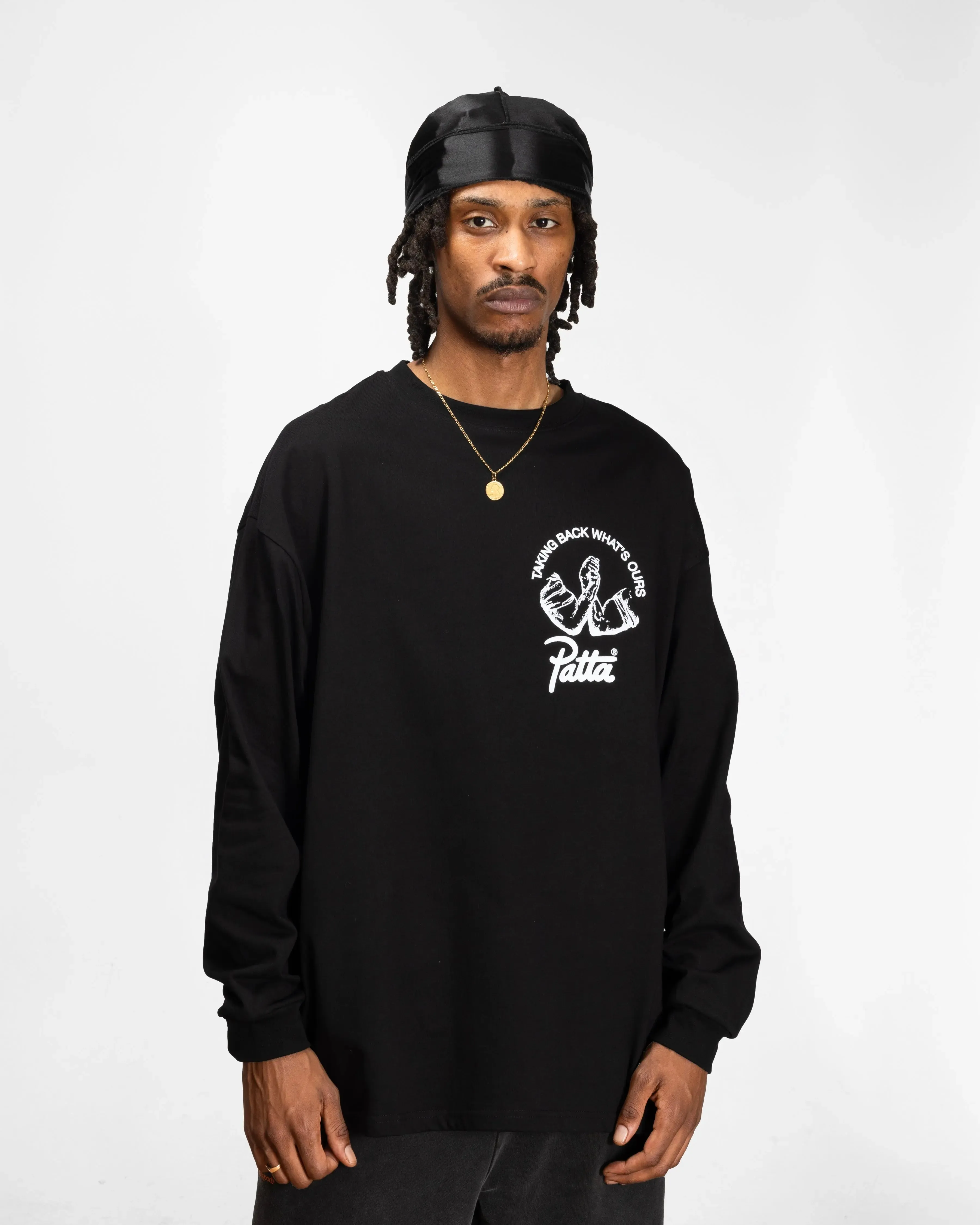 Patta x Joe Freshgoods Coalition Long Sleeve T-Shirt (Black) sold by Patta product image thumbnail 3