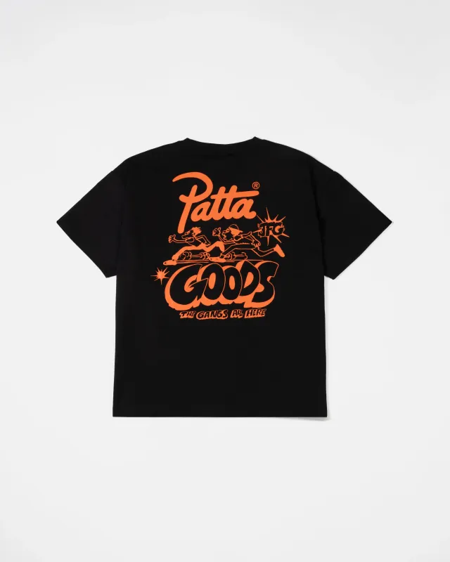 Patta x Joe Freshgoods Gangs All Here T-Shirt (Black) sold by Patta