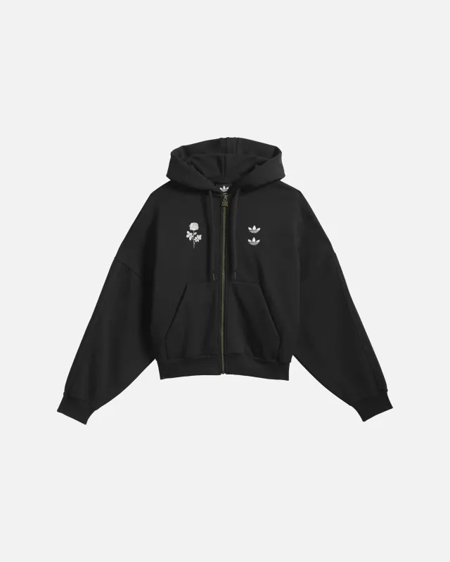 adidas Willy Chavarria Heavyweight Zip Hoodie (Black) sold by Patta