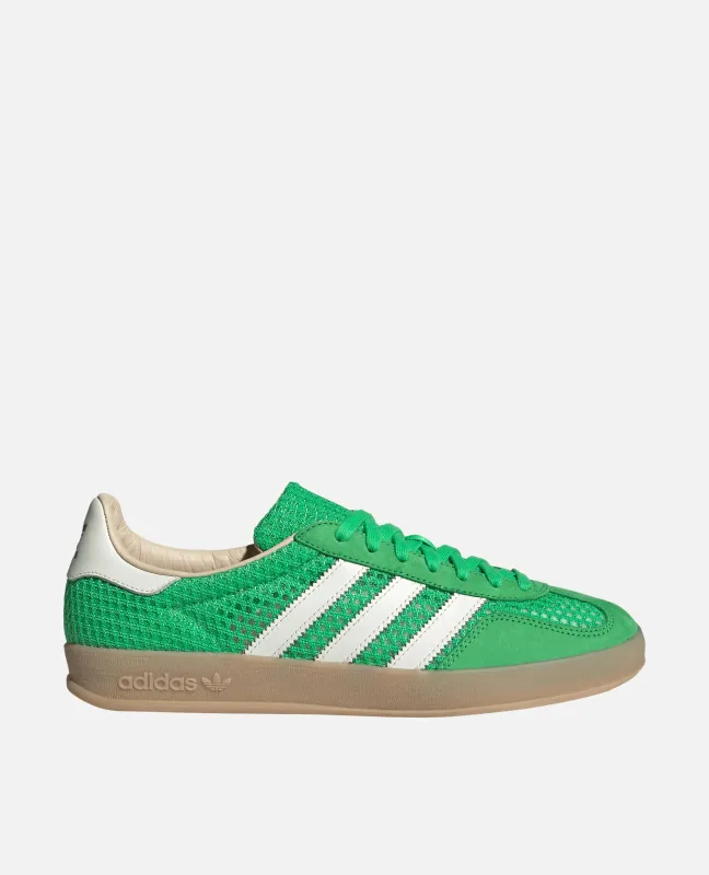 adidas Gazelle Indoor Shoes(Energy Green/Off White/Magic Beige) made by Adidas