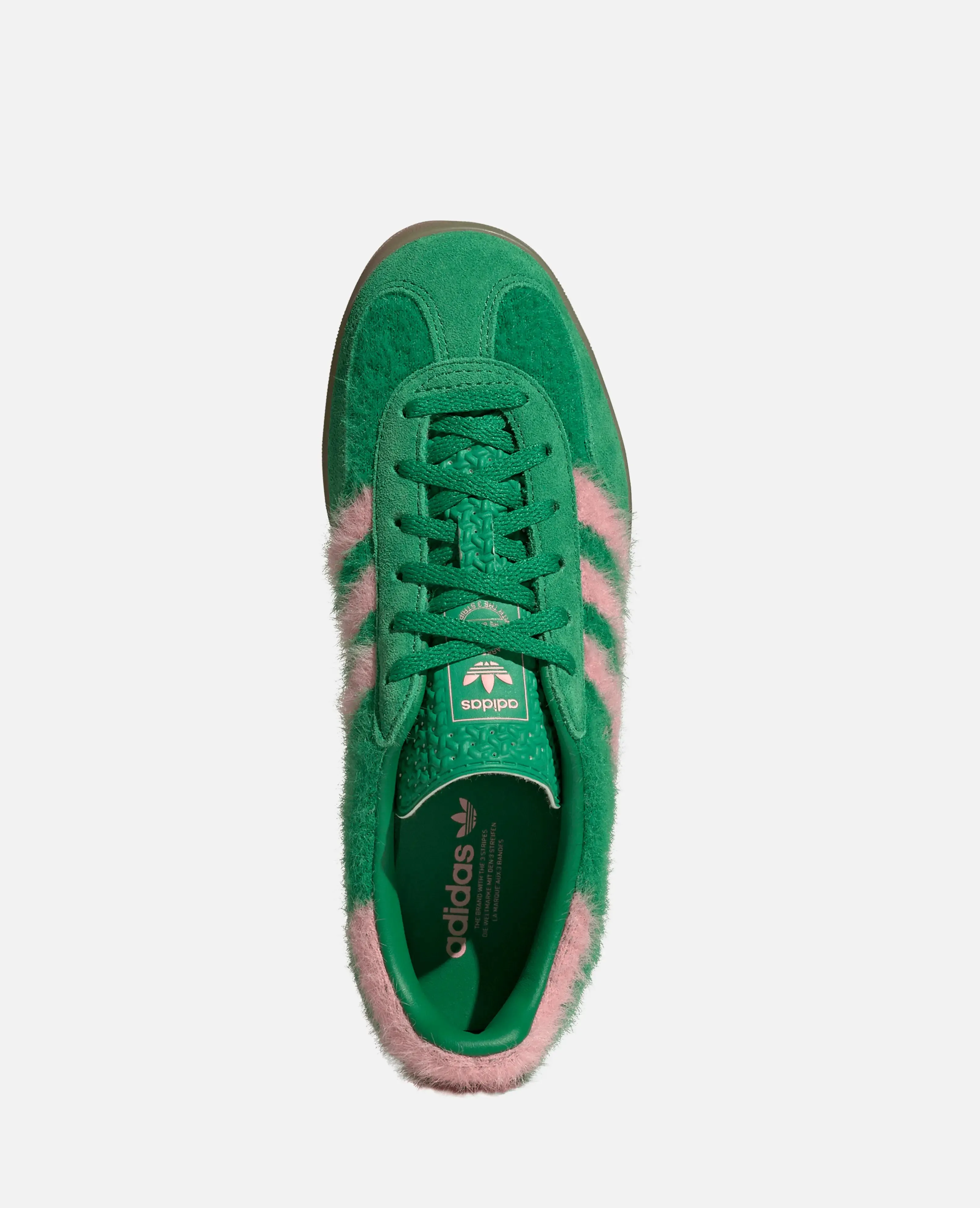adidas WMNS Gazzelle Indoor (Green/Green/Glow Pink) sold by Patta product image thumbnail 3