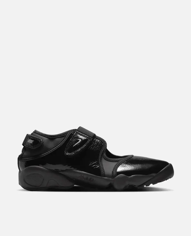 W Nike Air Rift (BLACK/METALLIC SILVER-BLACK) made by Nike