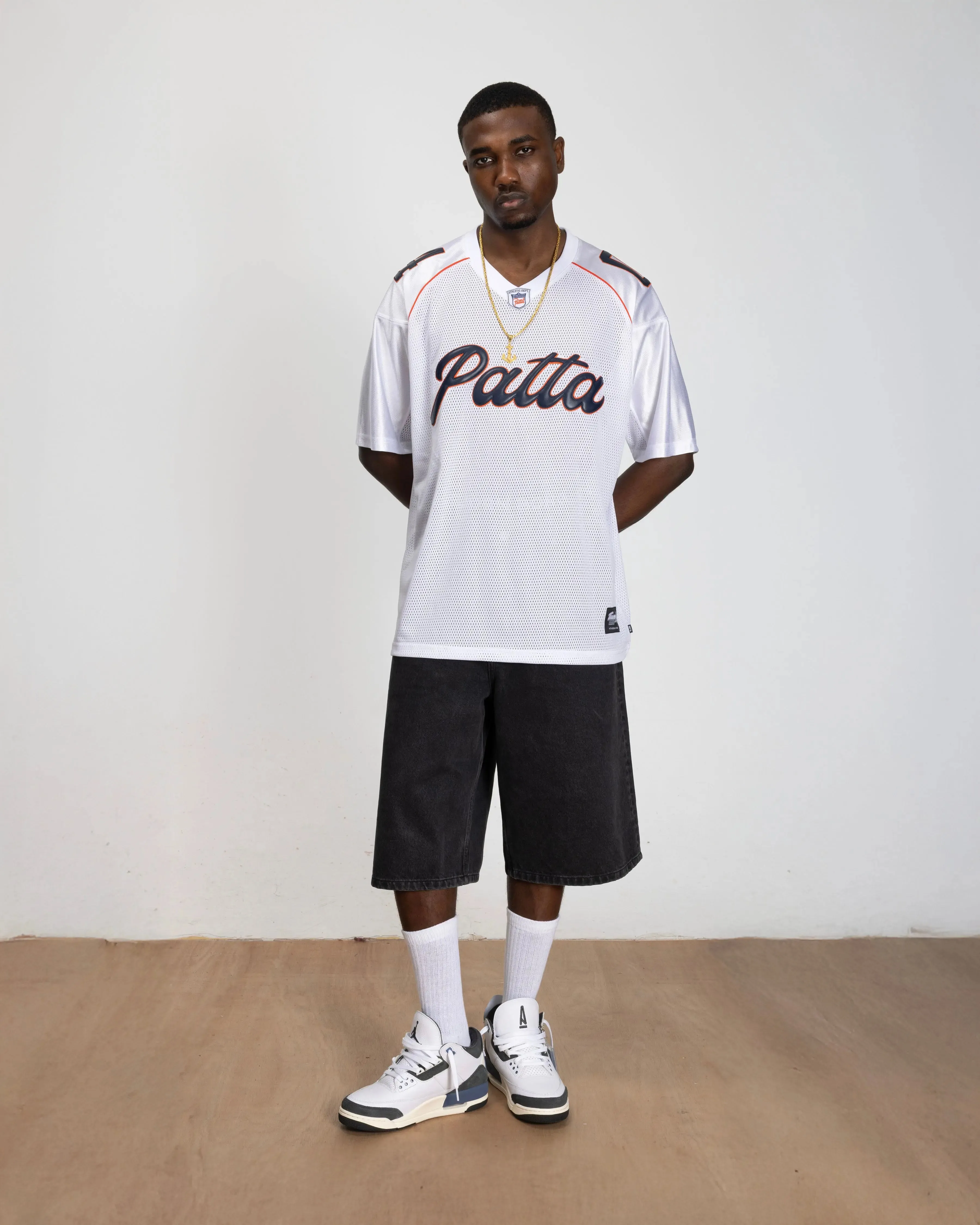 Patta American Football Jersey (White) sold by Patta product image thumbnail 4