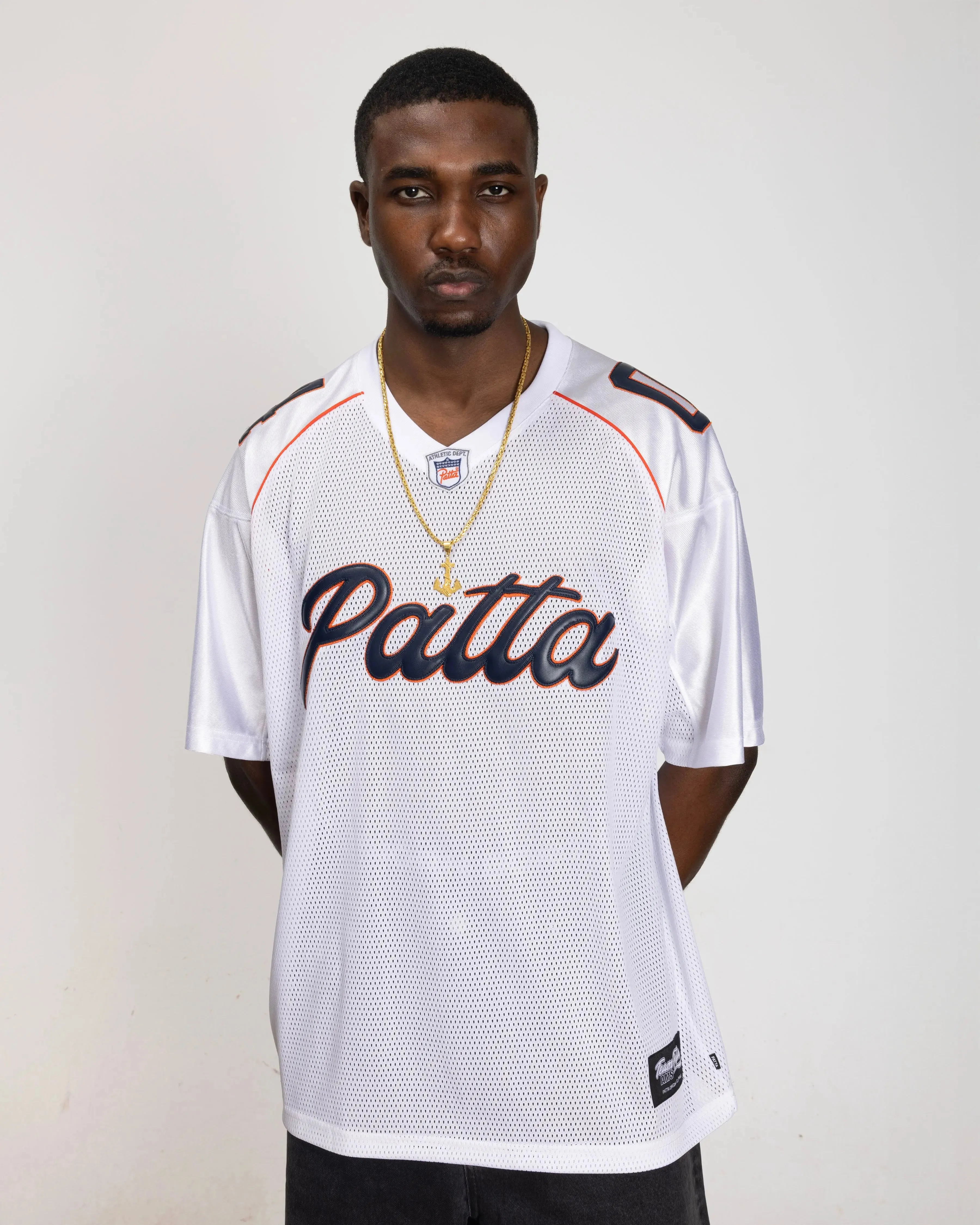 Patta American Football Jersey (White) sold by Patta product image thumbnail 3