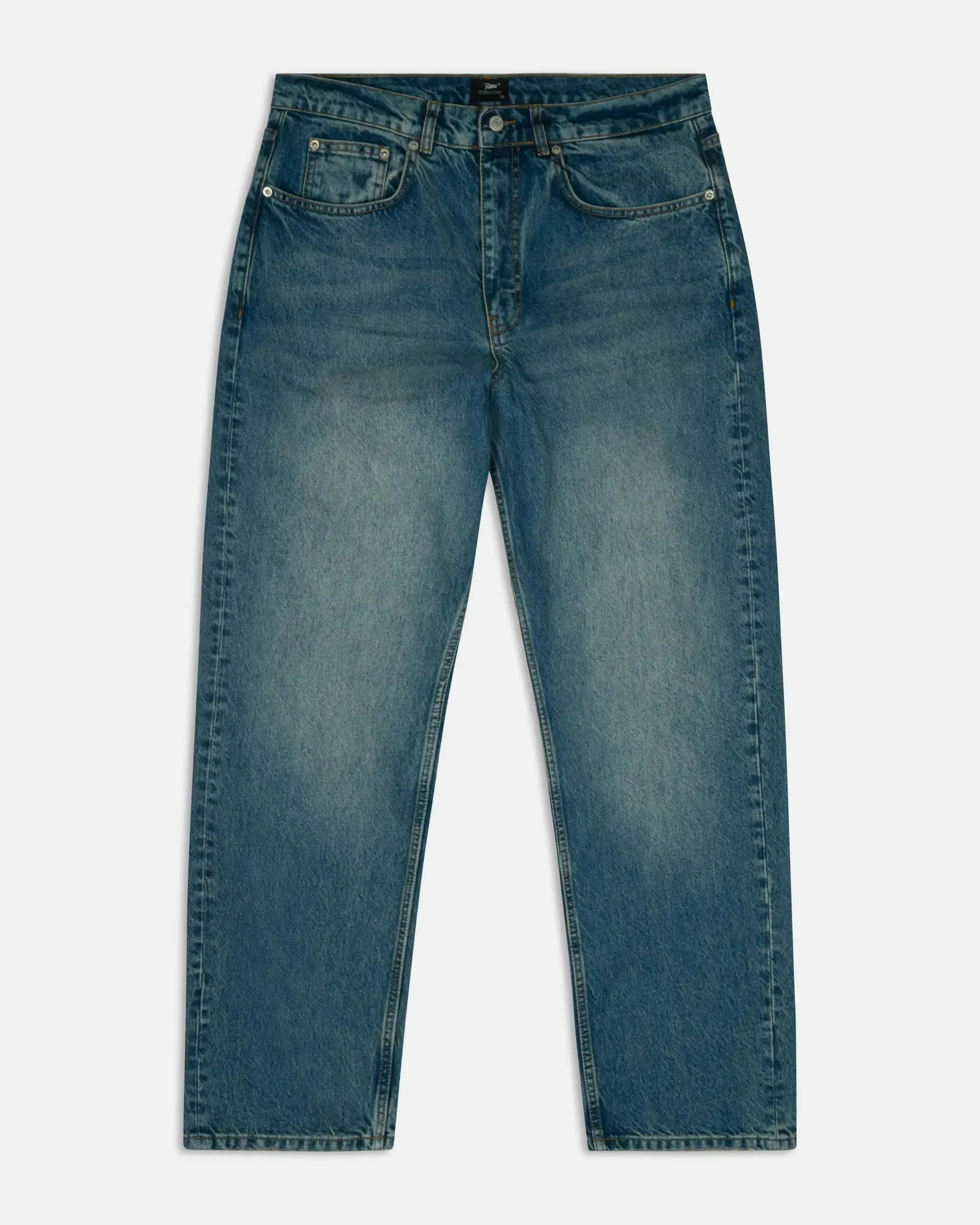 Patta Whiskers Denim Pants (Dark Blue Denim) sold by Patta product image thumbnail 2