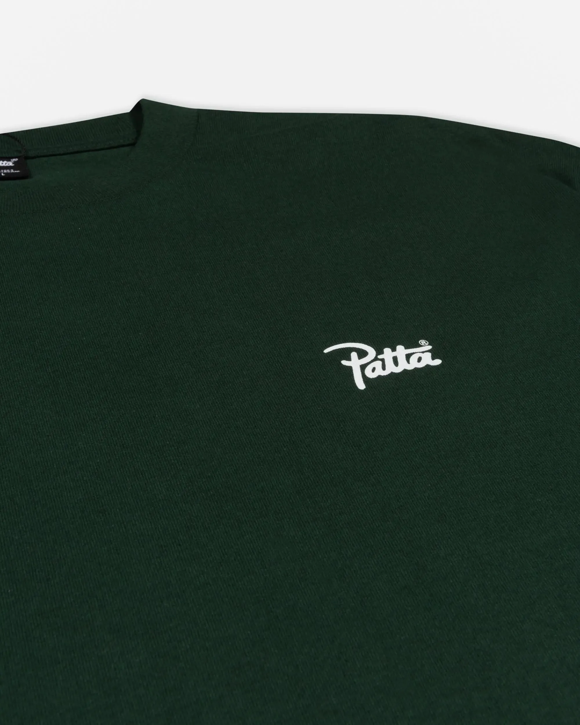 Patta Script Logo T-Shirt (Pine Grove) sold by Patta product image thumbnail 4