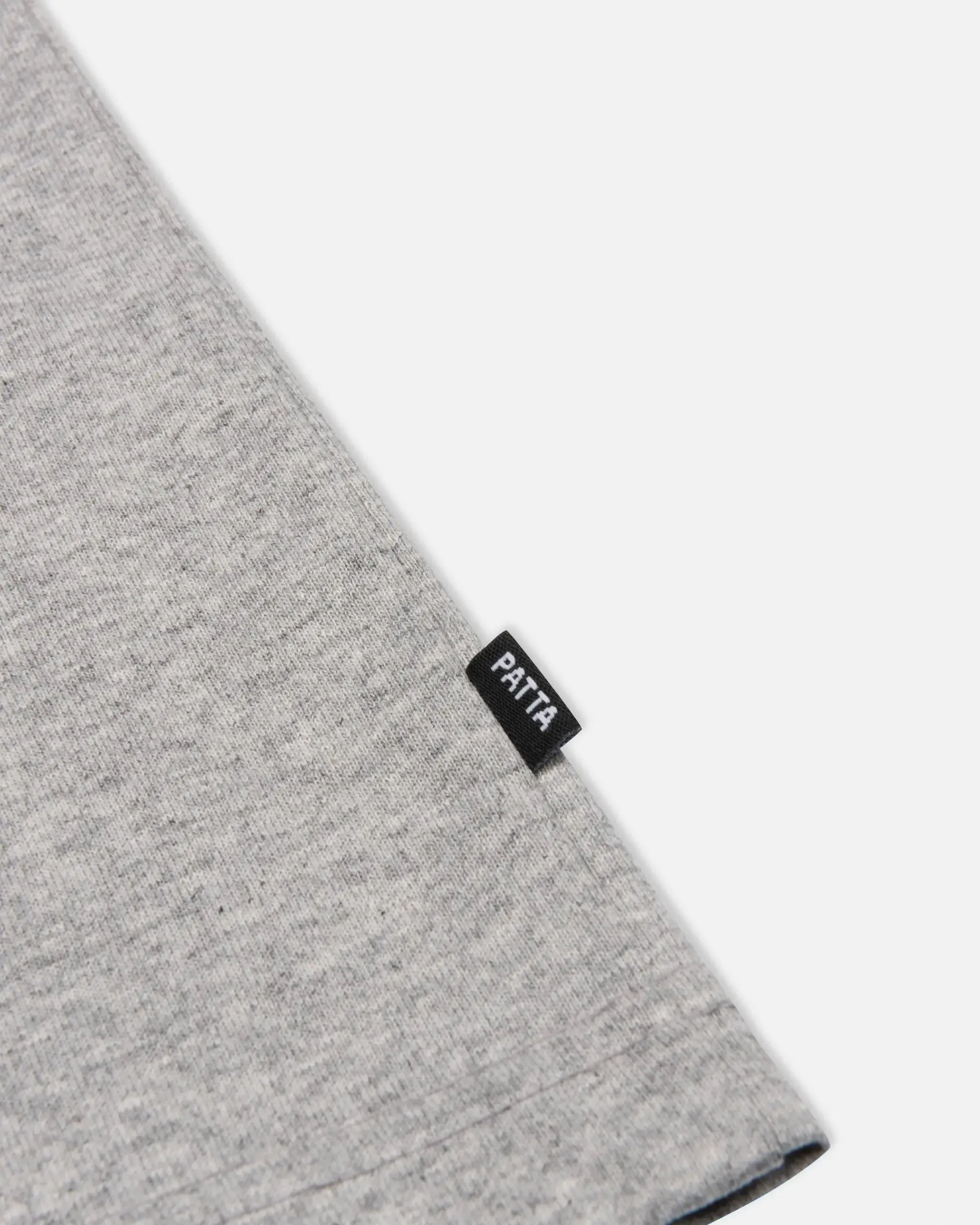 Patta Script Logo T-Shirt (Melange Grey) sold by Patta product image thumbnail 5