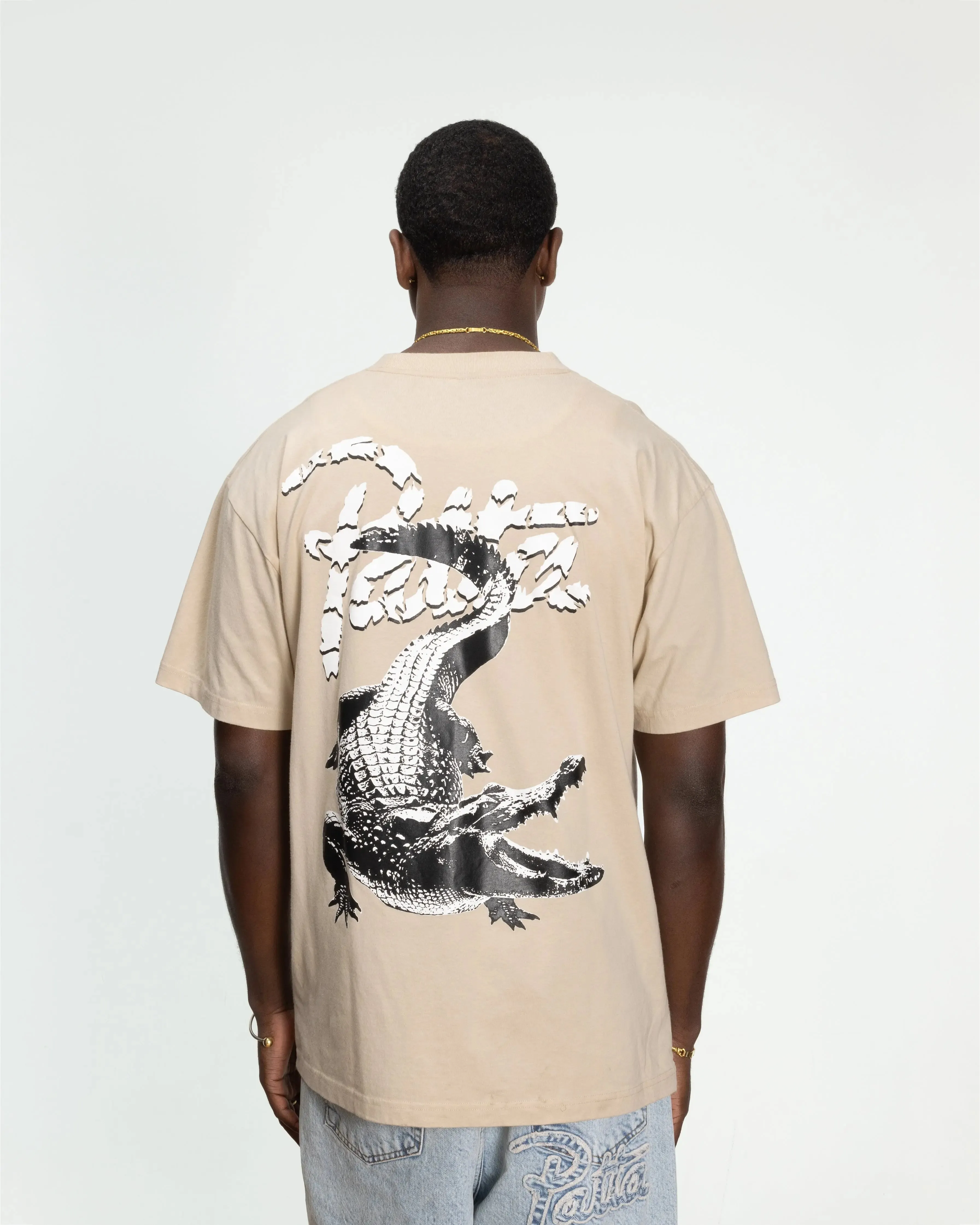 Patta Croco T-shirt (Oatmeal) sold by Patta product image thumbnail 3
