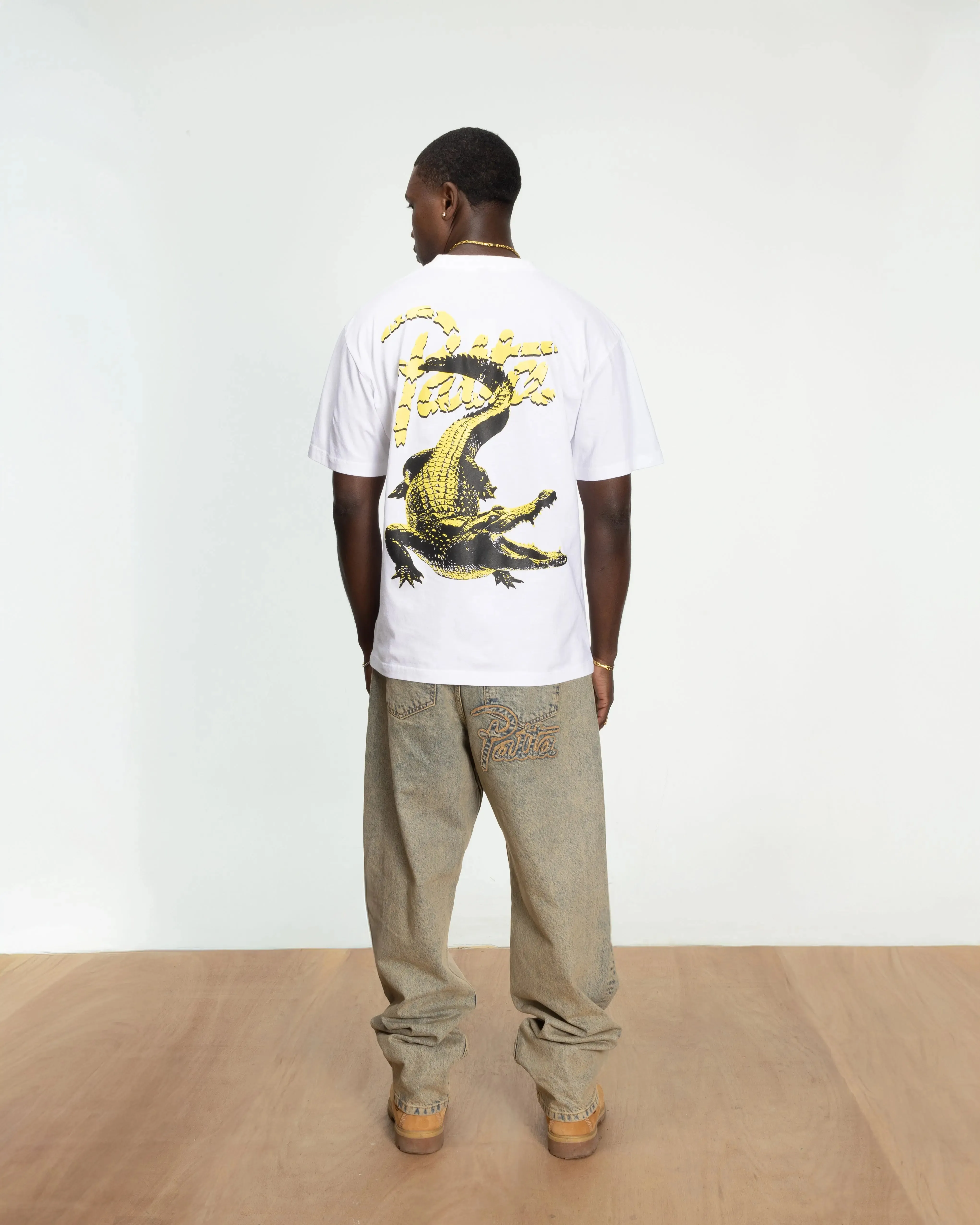 Patta Croco T-shirt (White) sold by Patta product image thumbnail 5