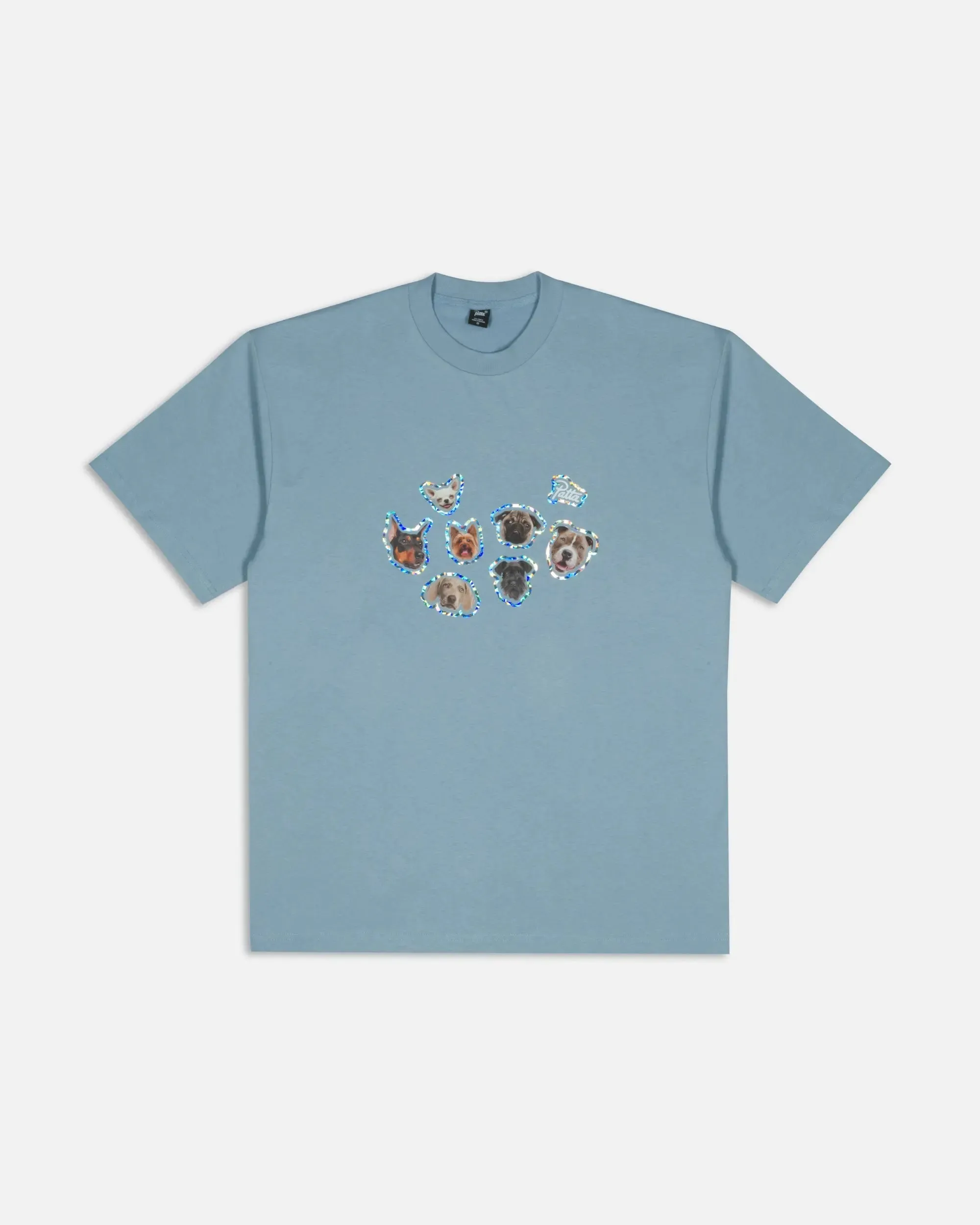 Patta Dogs T-Shirt (Dusty Blue) sold by Patta