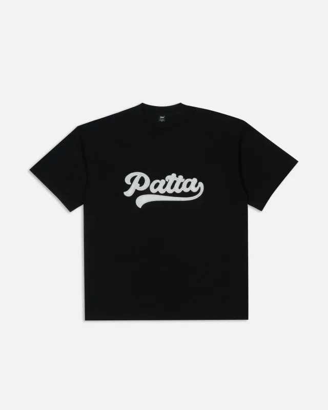 Patta Logo Tail T-Shirt (Black) sold by Patta