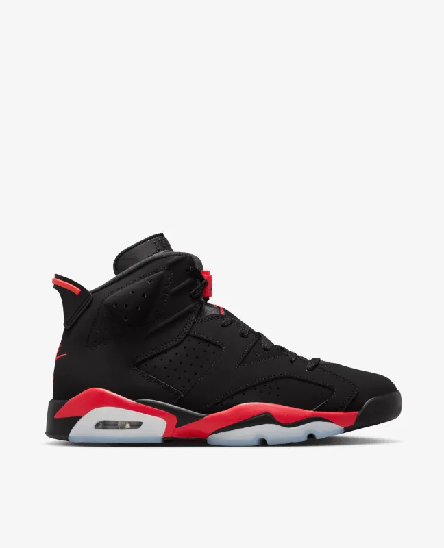 Air Jordan 6 Retro "Infrared Salesman" (Black/LT Crimson) sold by Patta