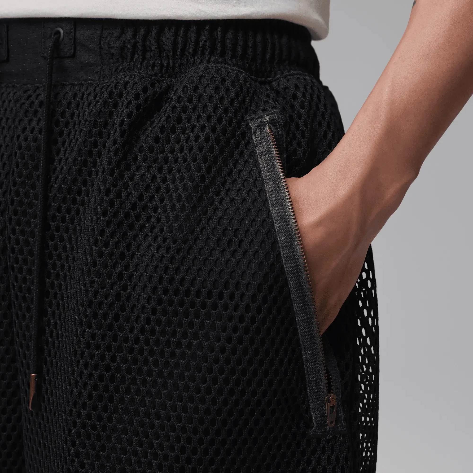Jordan x Union x Fragment ''Mesh'' Shorts (Black/Pale Ivory) sold by Patta product image thumbnail 5