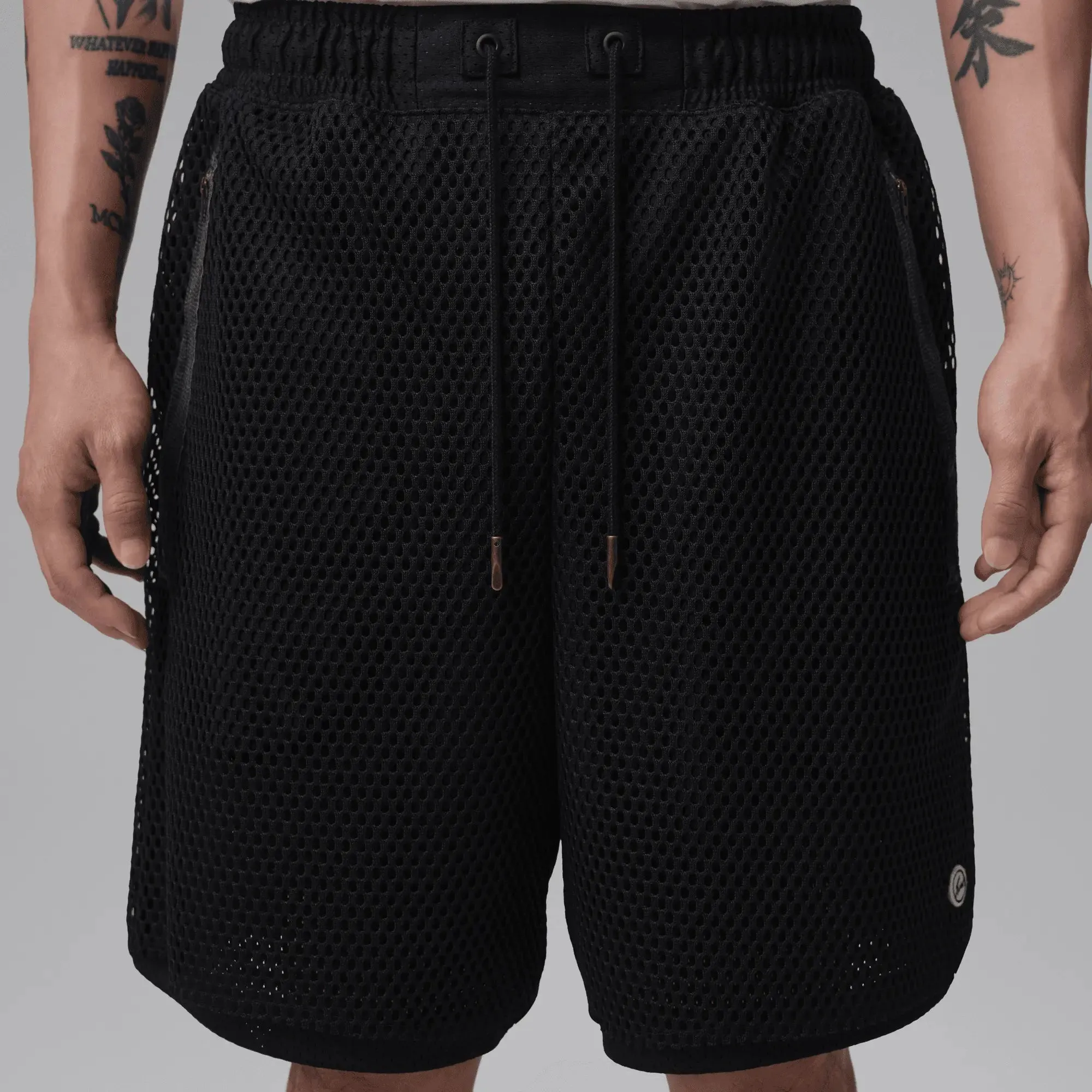 Jordan x Union x Fragment ''Mesh'' Shorts (Black/Pale Ivory) sold by Patta product image thumbnail 3