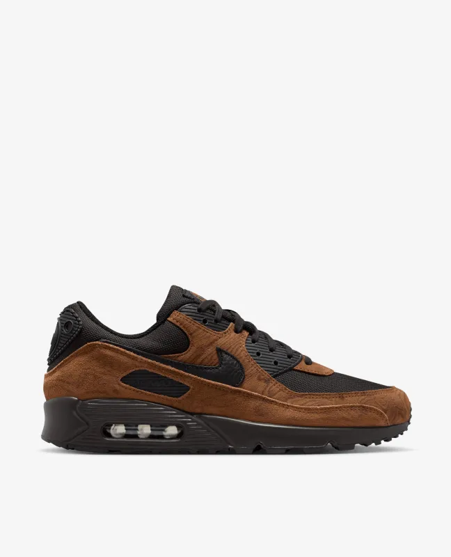 Nike Air Max 90 PRM (Lt British Tan/Black-Velvet Brown) sold by Patta