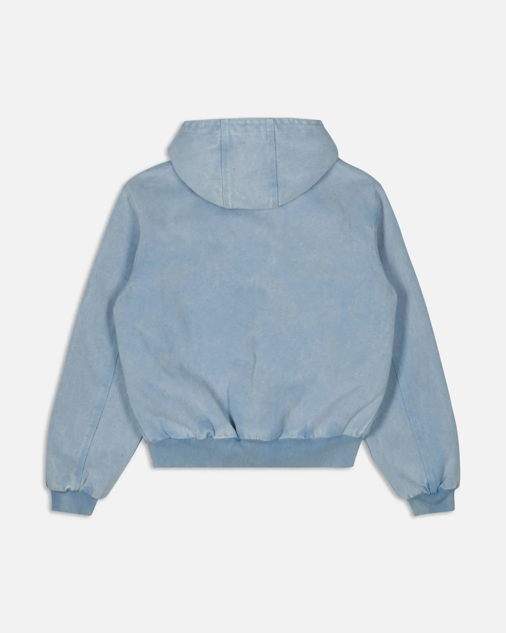 Patta Peace Canvas Hooded Jacket (Light Blue Denim) sold by Patta product image thumbnail 2