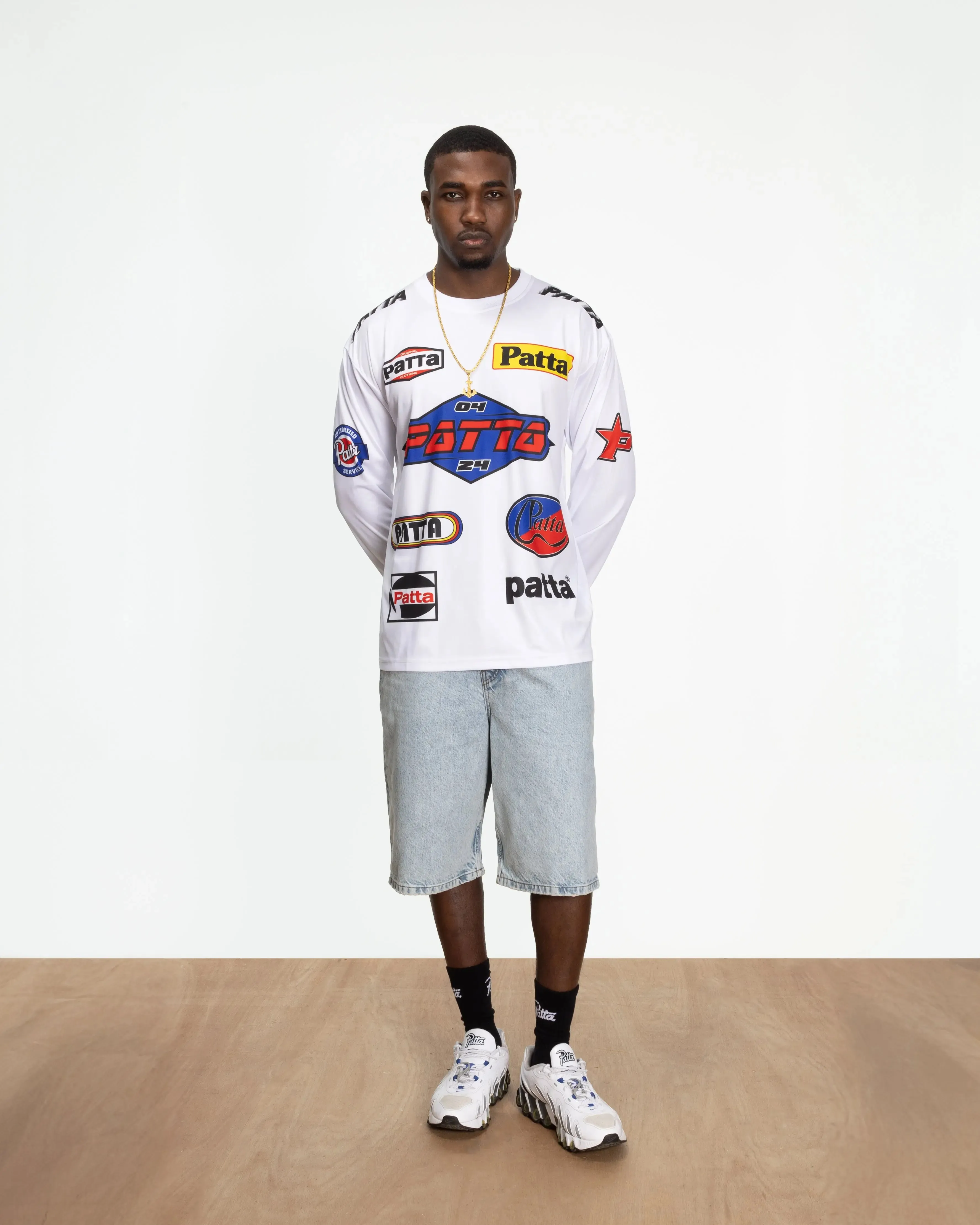 Patta Sponsor Jersey (White) sold by Patta product image thumbnail 5