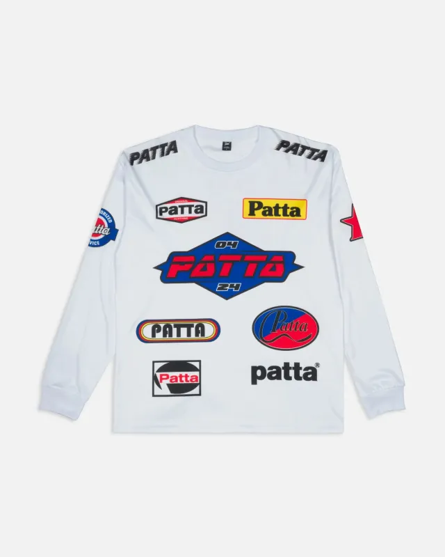 Patta Sponsor Jersey (White) made by Patta