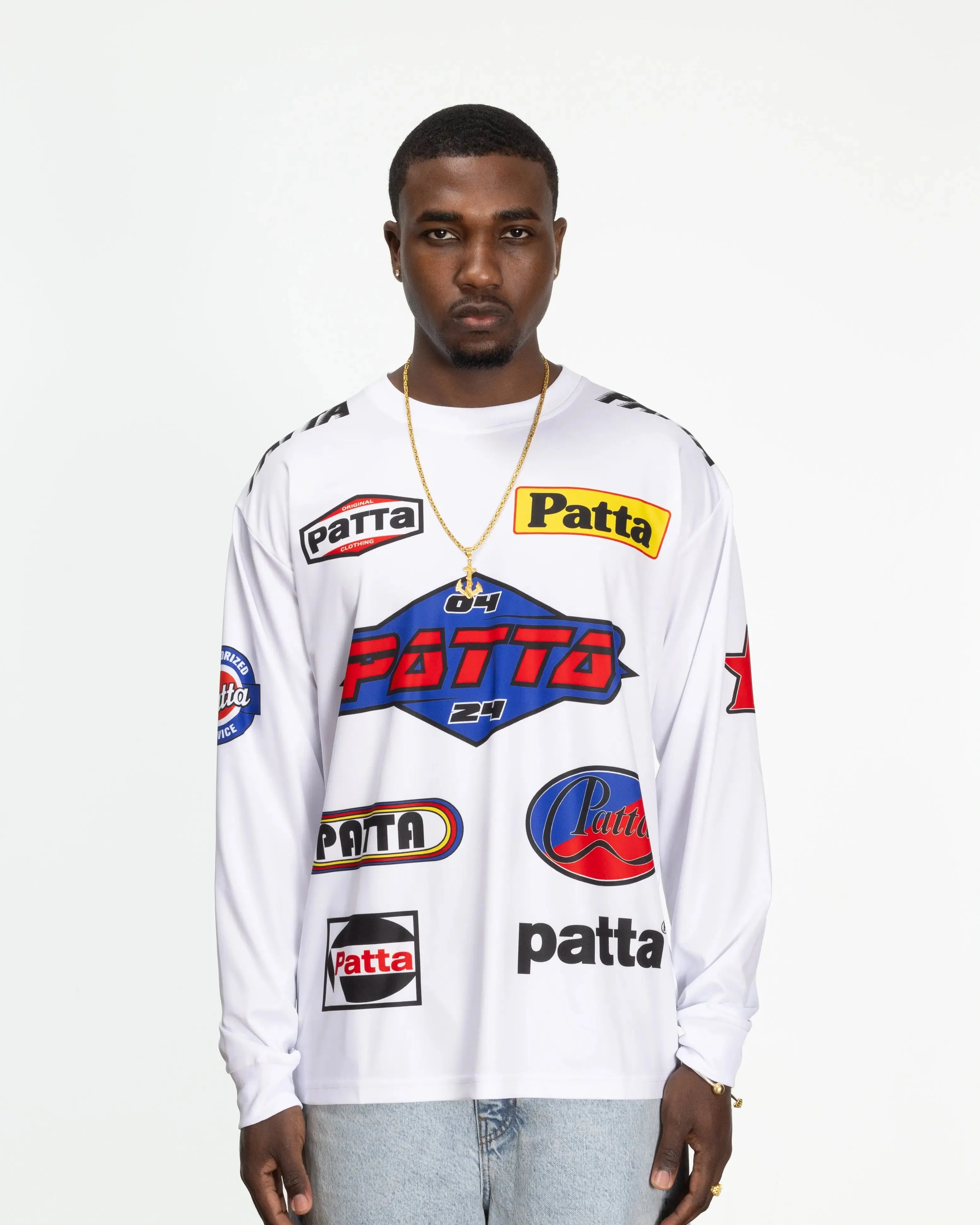 Patta Sponsor Jersey (White) sold by Patta product image thumbnail 3