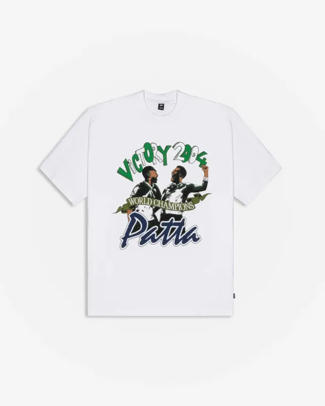 Patta Victory T-Shirt (White) made by Patta