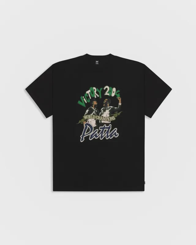 Patta Victory T-Shirt (Black) sold by Patta