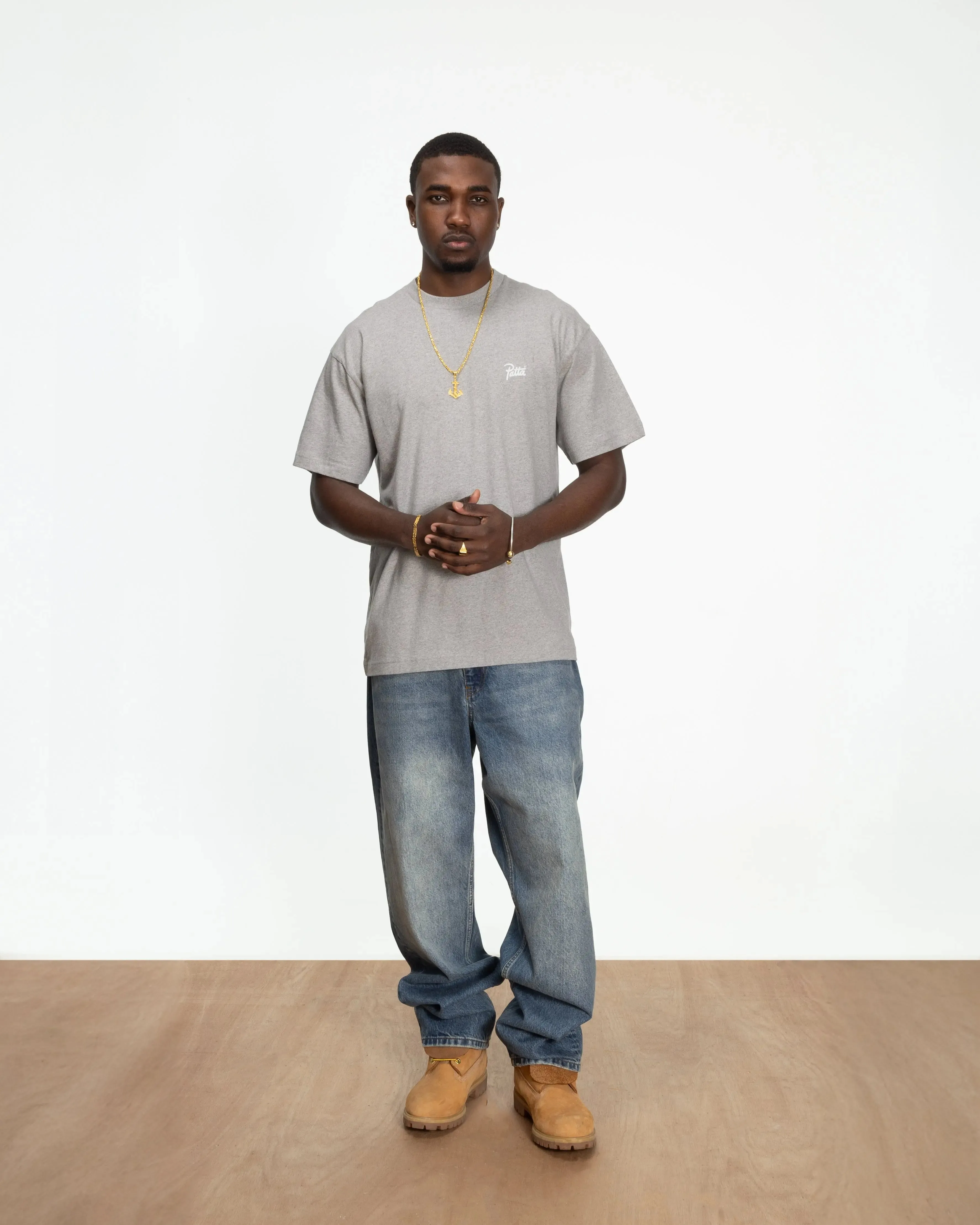 Patta Protect Yourself T-Shirt (Melange Grey) sold by Patta product image thumbnail 4