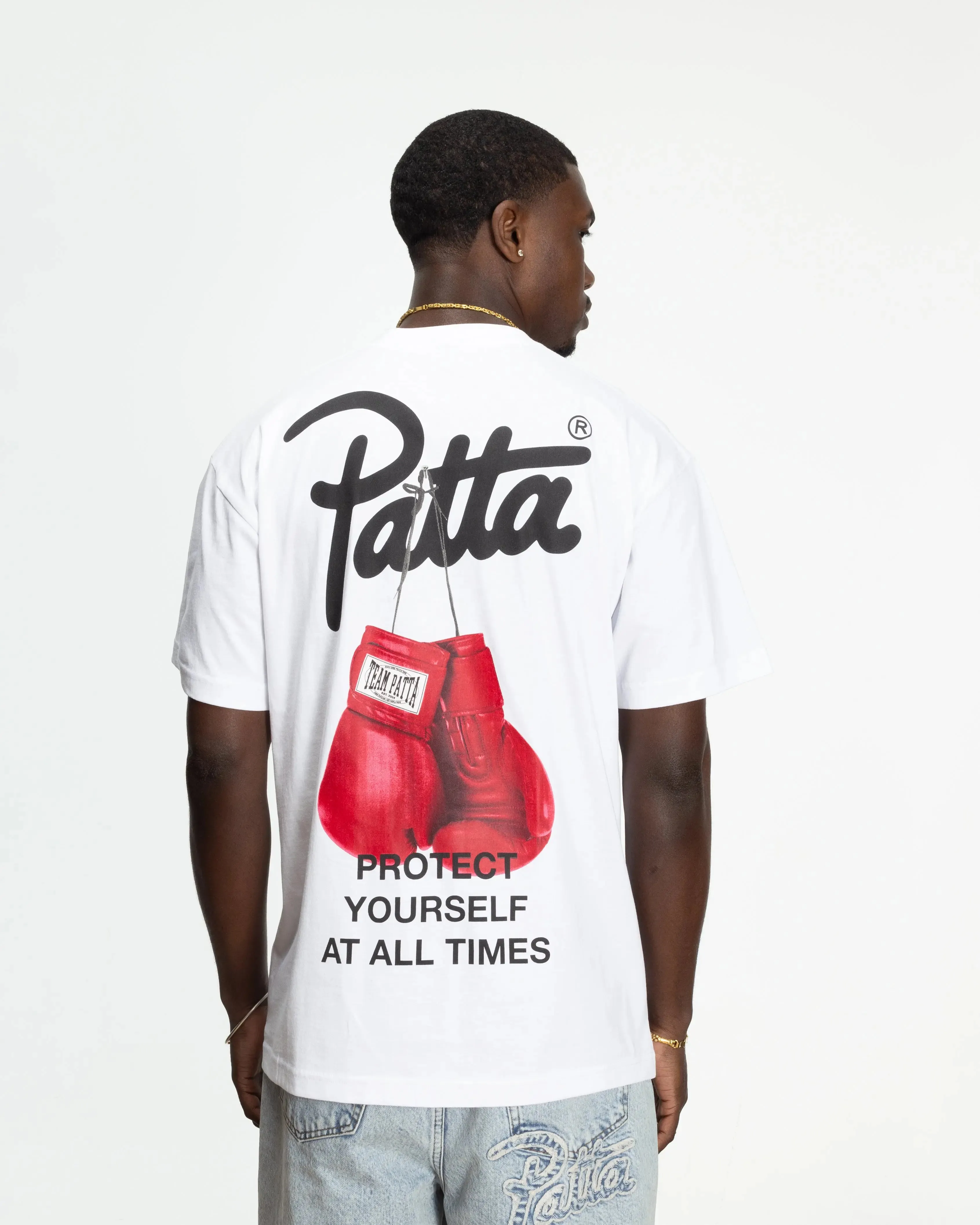 Patta Protect Yourself T-Shirt (White) sold by Patta product image thumbnail 3