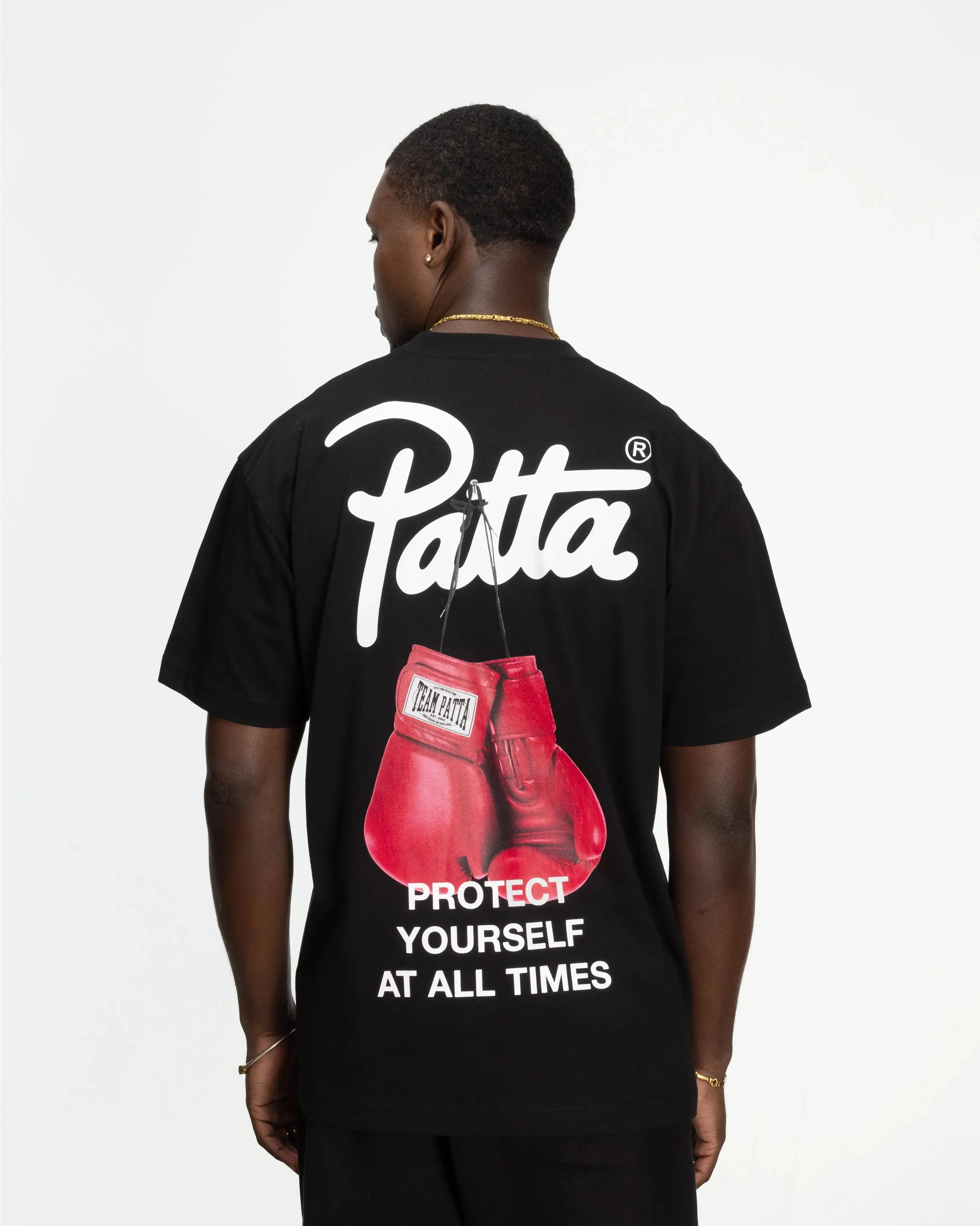 Patta Protect Yourself T-Shirt (Black) sold by Patta product image thumbnail 3
