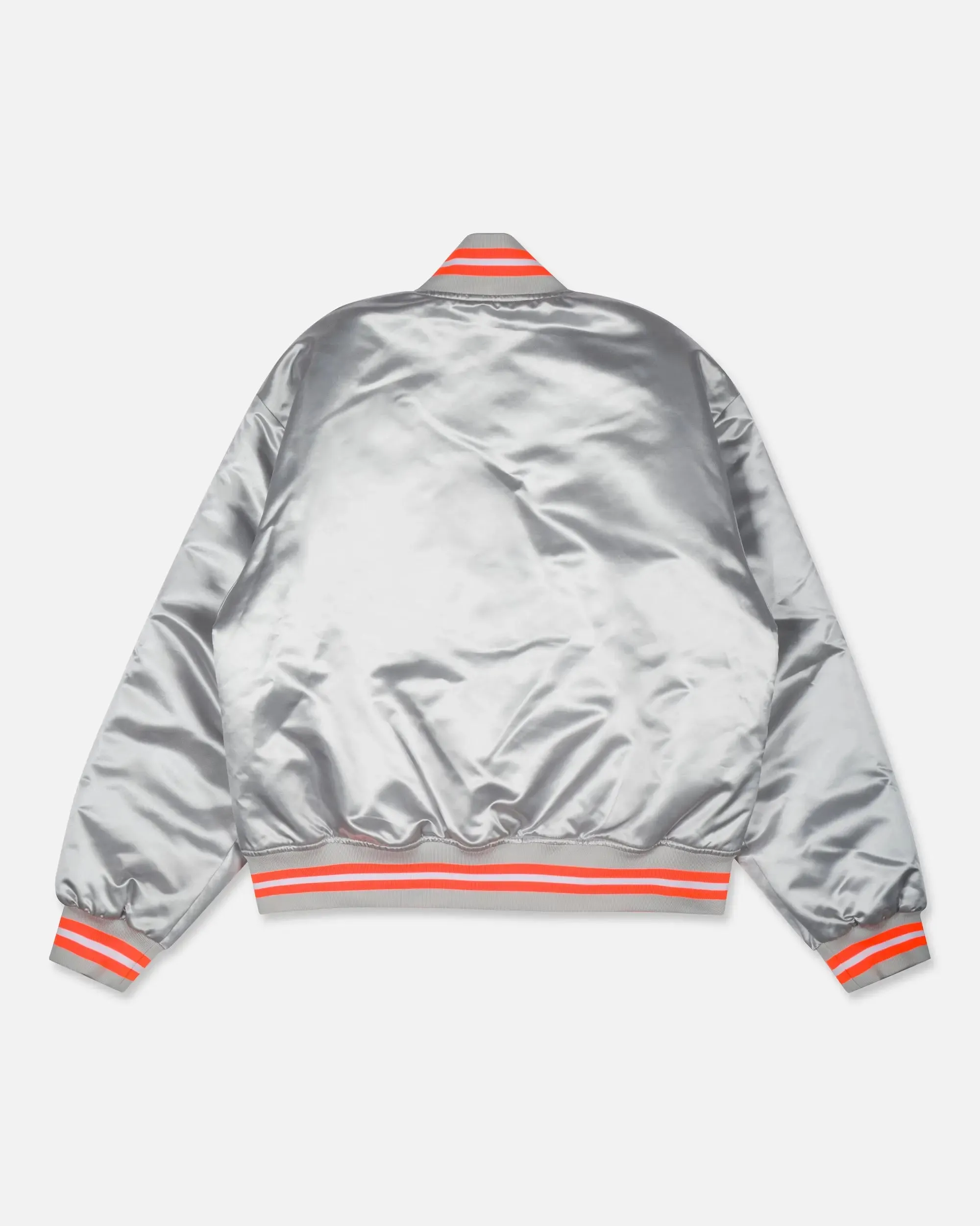 Patta Classic Satin Bomber Jacket (Lunar Rock) sold by Patta product image thumbnail 2