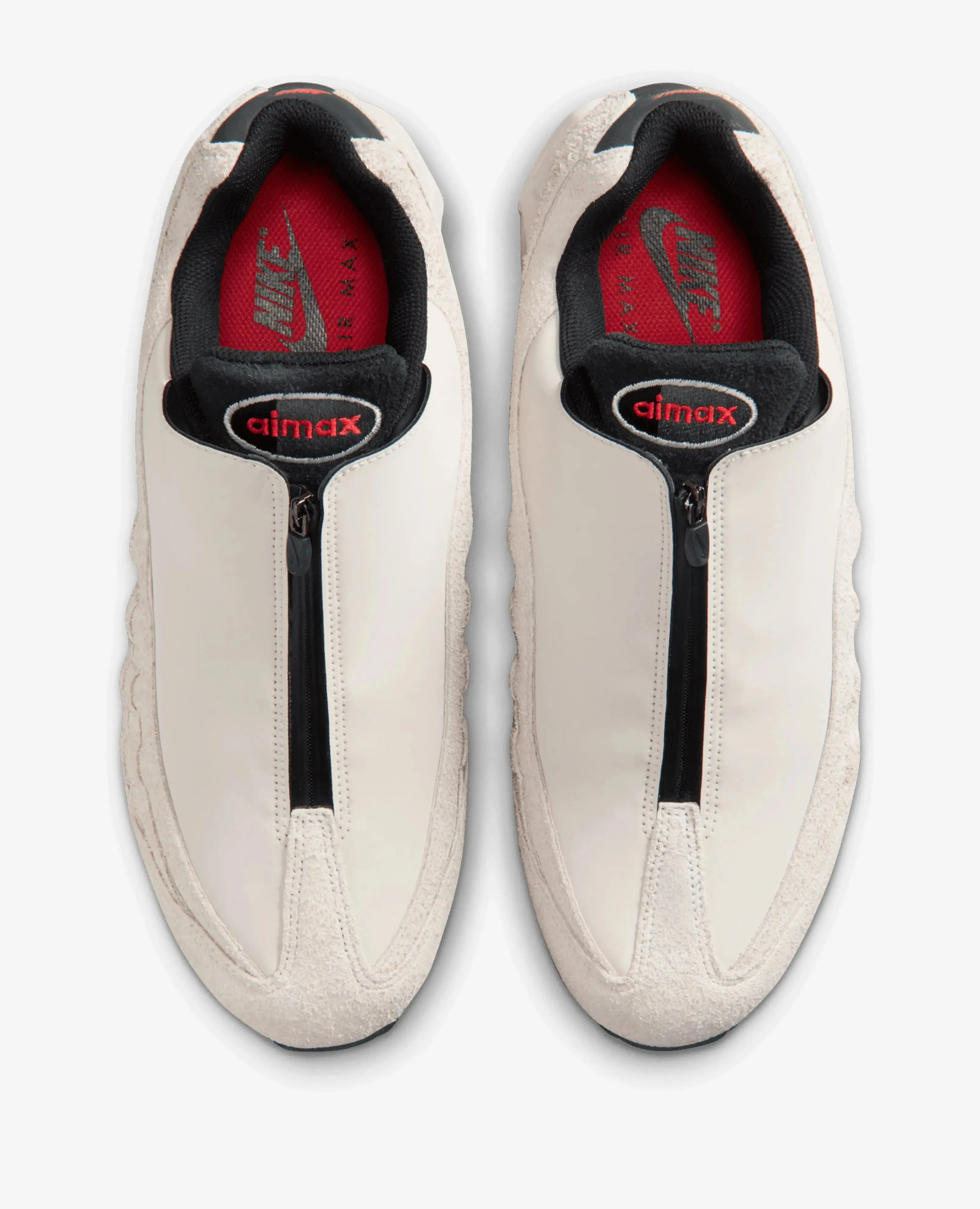 Nike Air Max 95 Big Bubble Zip Sp (Phantom/Black-Light Crimson-Smoke Grey) sold by Patta product image thumbnail 5