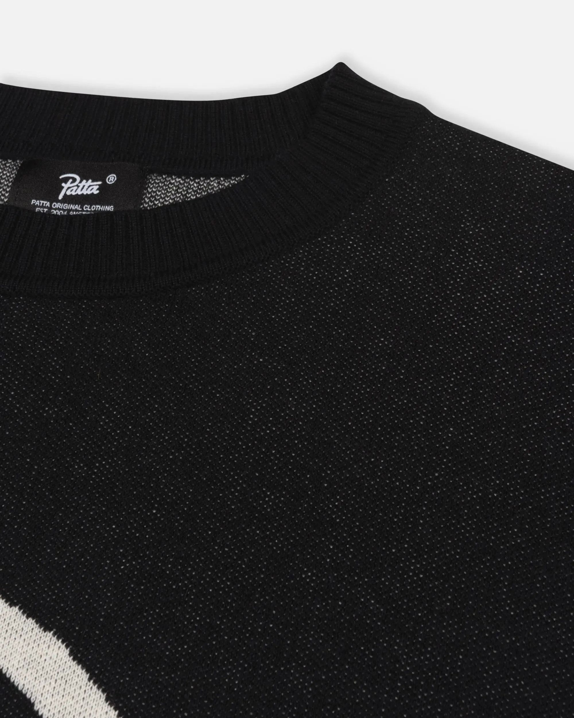 Patta Hearted Jumper (Black) sold by Patta product image thumbnail 5