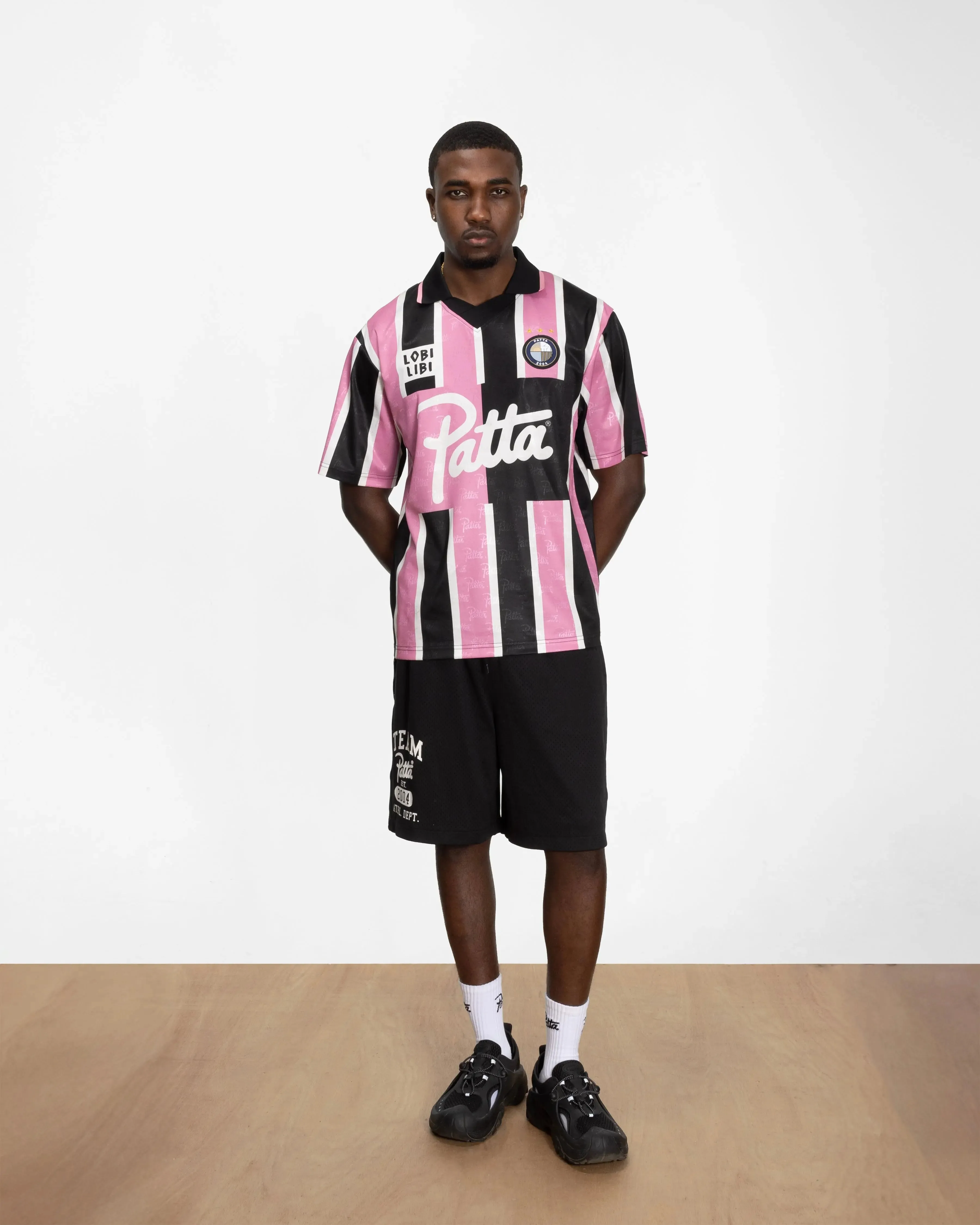 Patta Athletic Mesh Shorts (Black) sold by Patta product image thumbnail 3