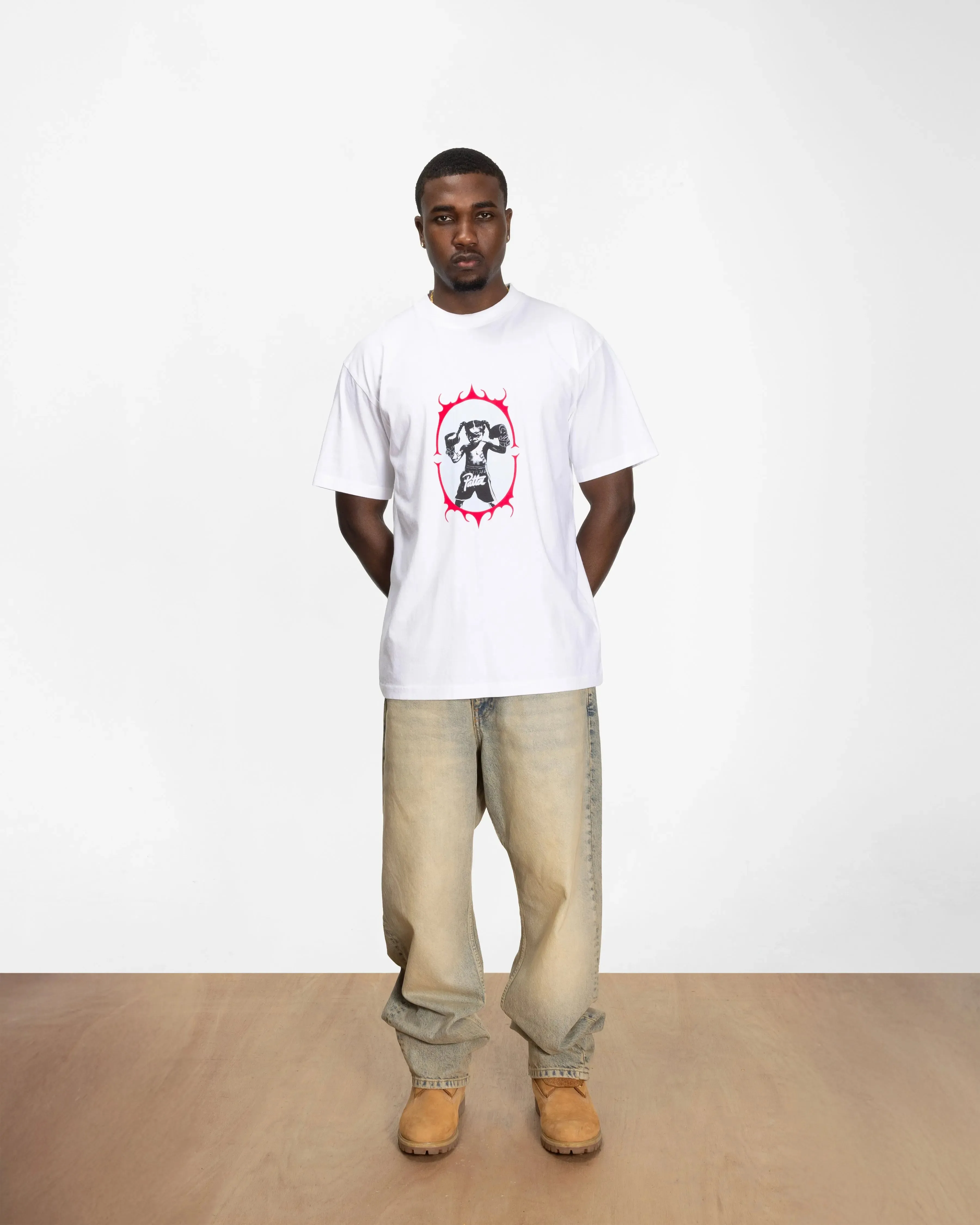 Patta Boxing T-Shirt (White) sold by Patta product image thumbnail 4