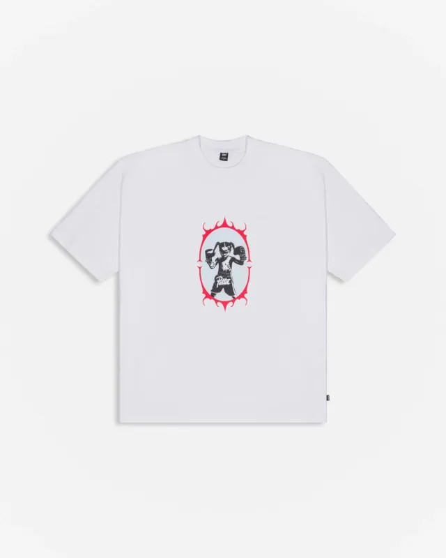 Patta Boxing T-Shirt (White) made by Patta