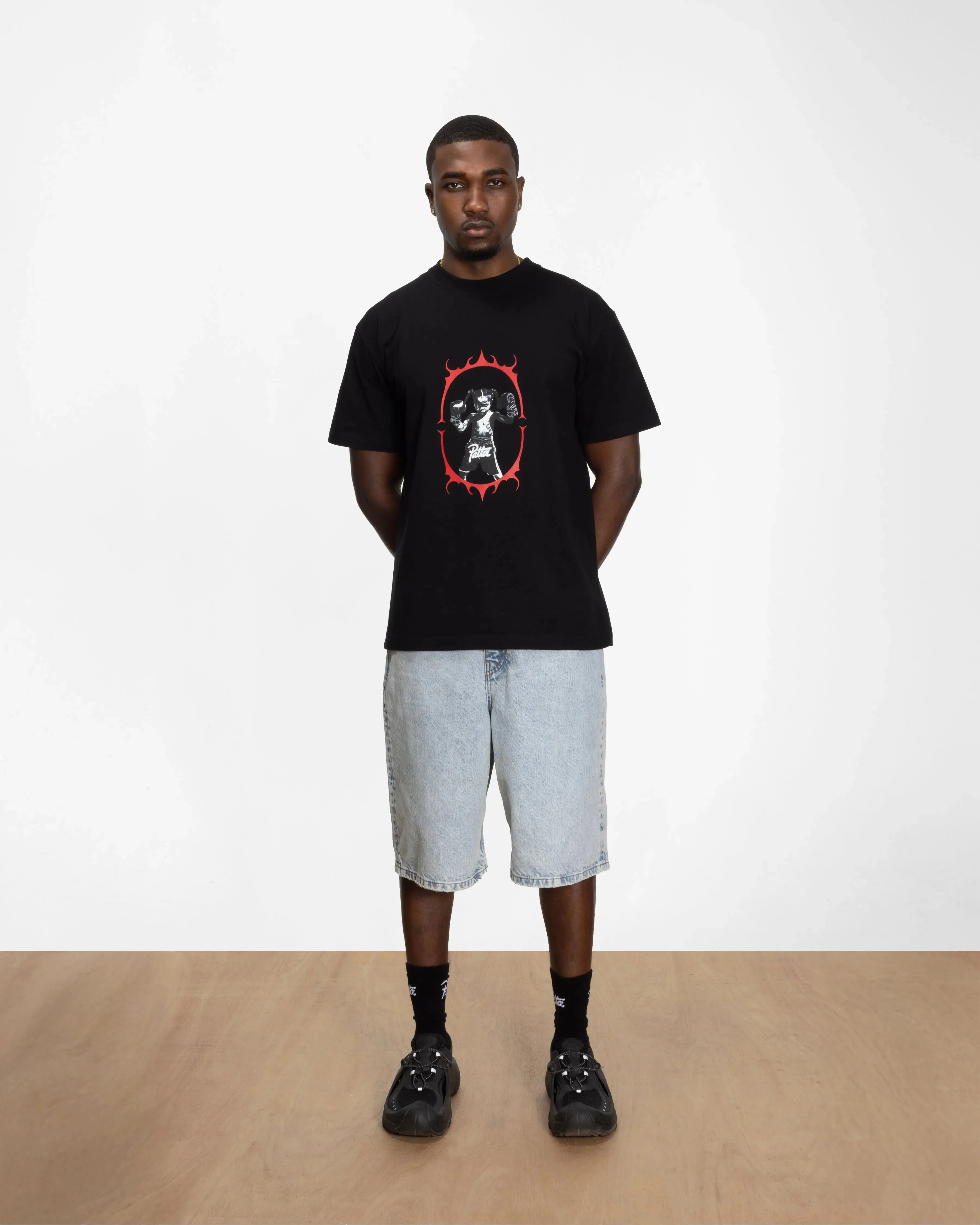 Patta Boxing T-Shirt (Black) sold by Patta product image thumbnail 5