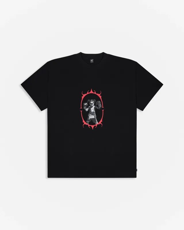 Patta Boxing T-Shirt (Black) made by Patta