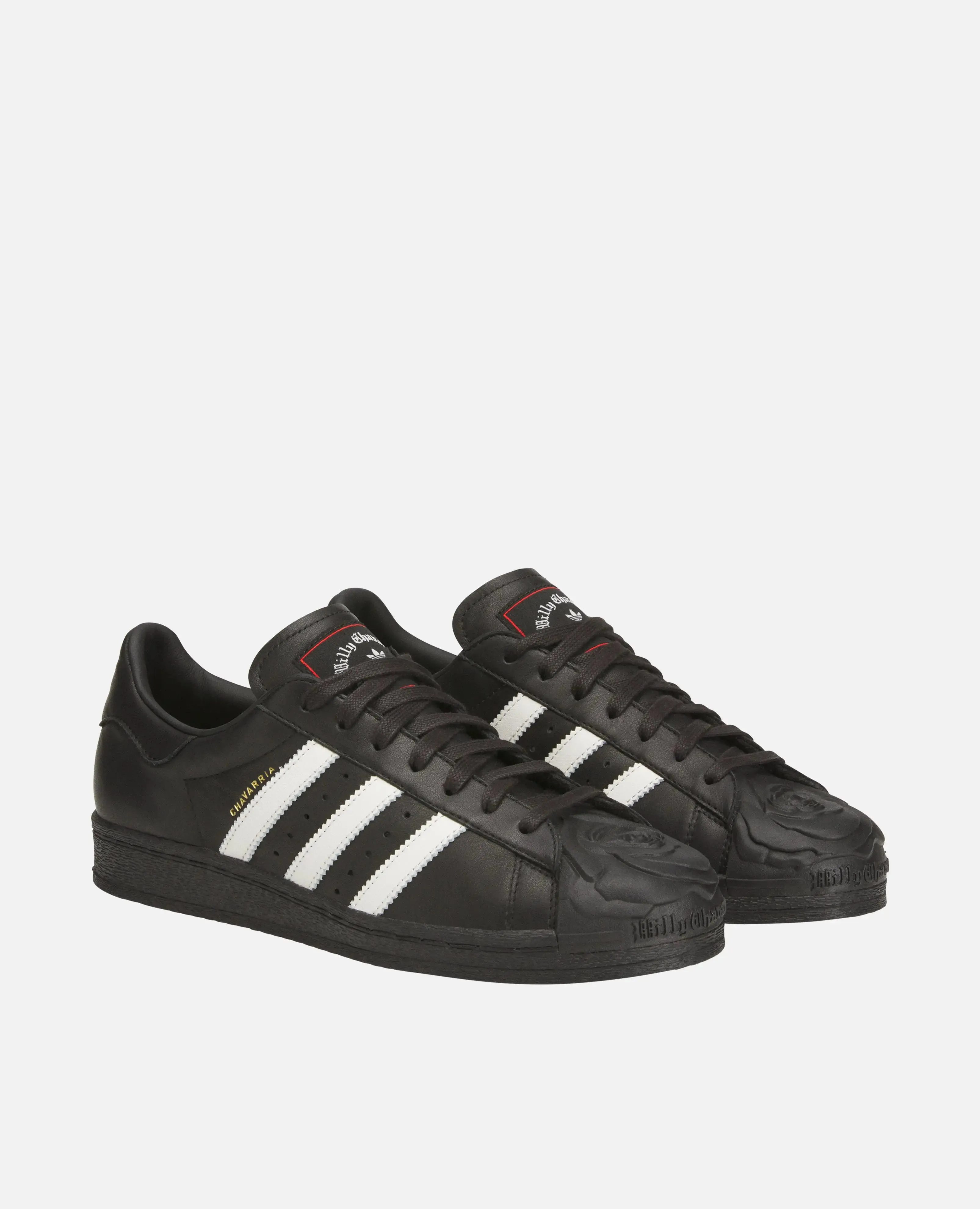 Adidas x Willy Chavarria Superstar (CBlack/OWhite/Red) sold by Patta product image thumbnail 2