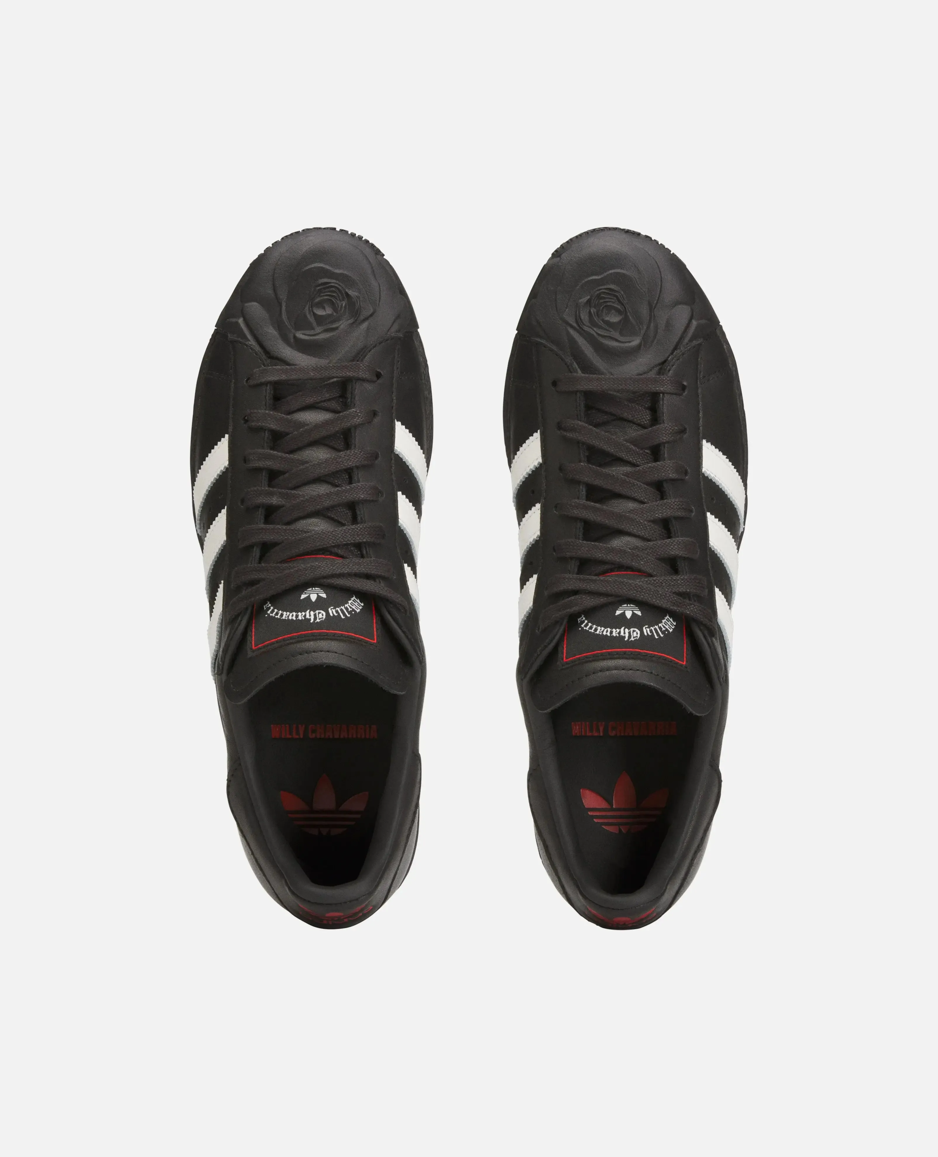 Adidas x Willy Chavarria Superstar (CBlack/OWhite/Red) sold by Patta product image thumbnail 4