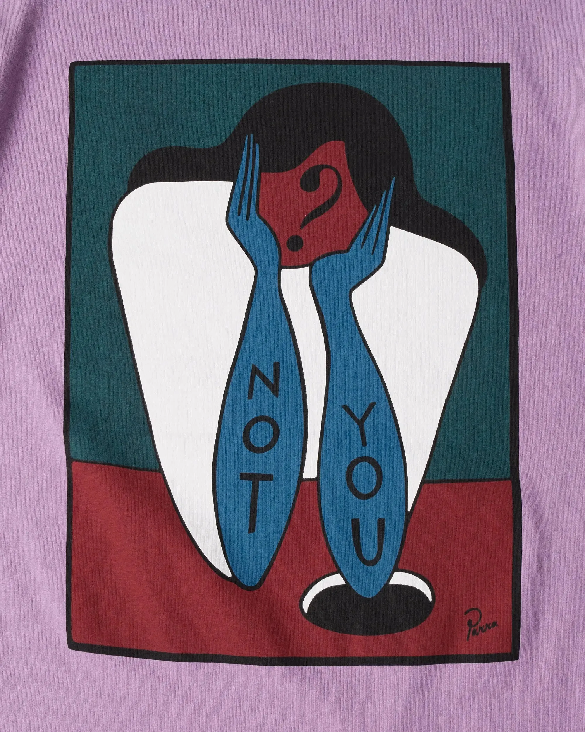 byParra Not You T-Shirt (Purple) sold by Patta product image thumbnail 4