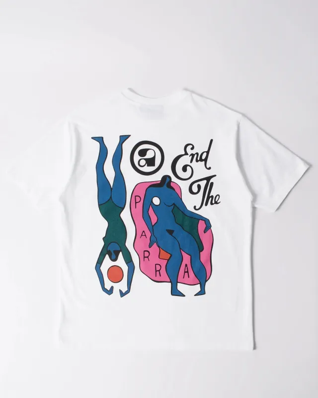 byParra End The Loungechair T-Shirt (White) made by by Parra