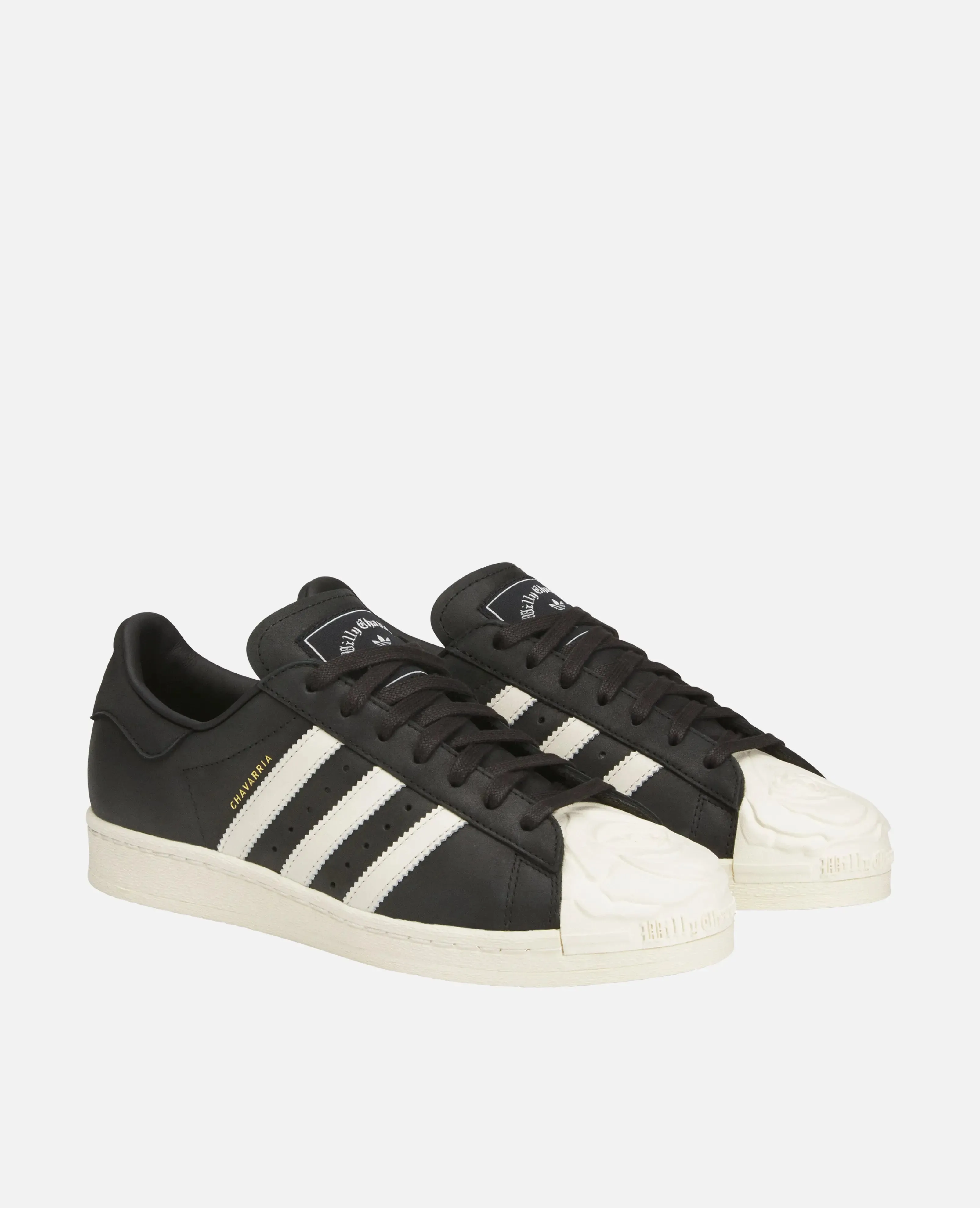 Adidas x Willy Chavarria Superstar (CBlack/OWhite/Goldmt) sold by Patta product image thumbnail 2