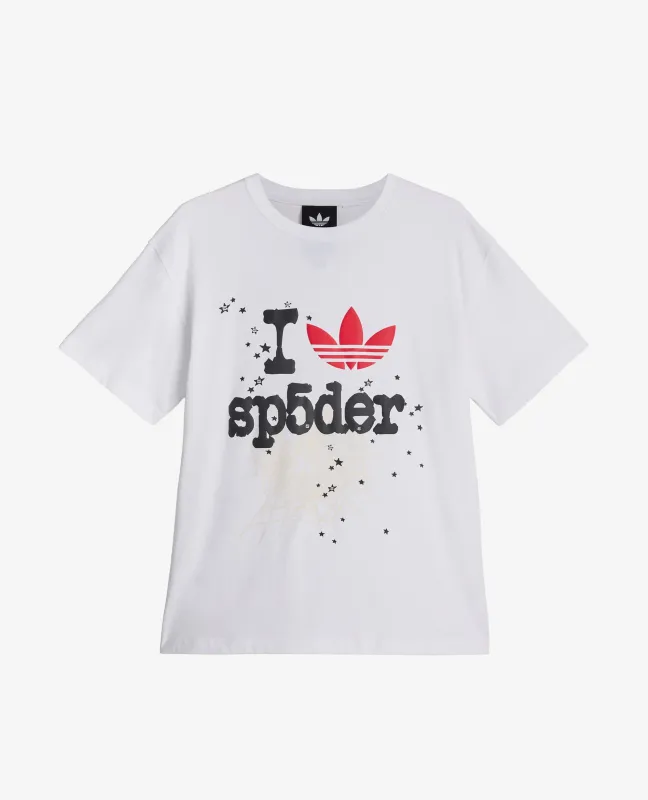 Adidas x SP5DER ''I Trefoil Sp5der'' Tee (White) made by Adidas