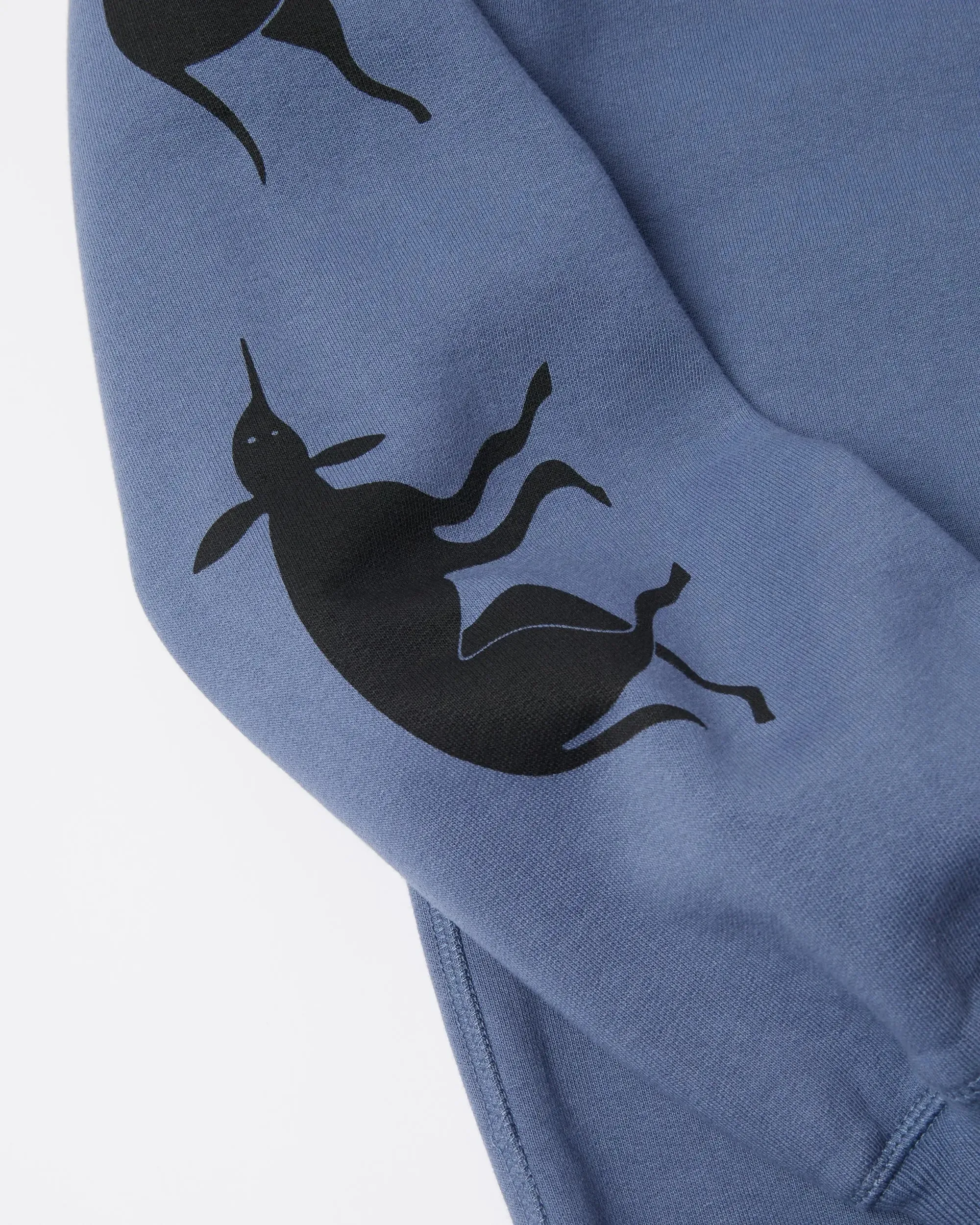 byParra Non Grand Cafe Hooded Sweatshirt (Blue) sold by Patta product image thumbnail 4