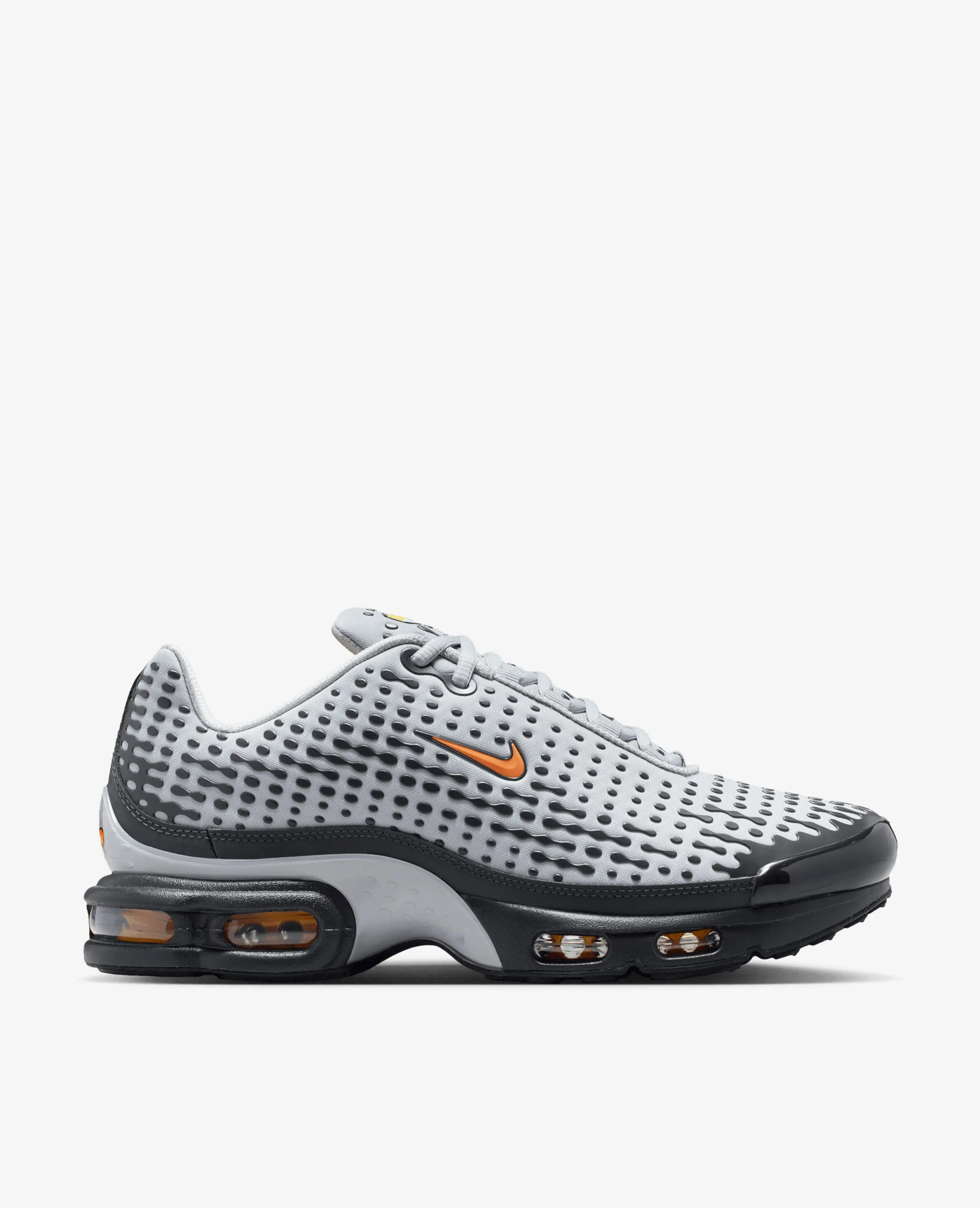 Nike Air Max Plus VII (Light Smoke Grey/Hot Curry-Dark Smoke Grey) sold by Patta