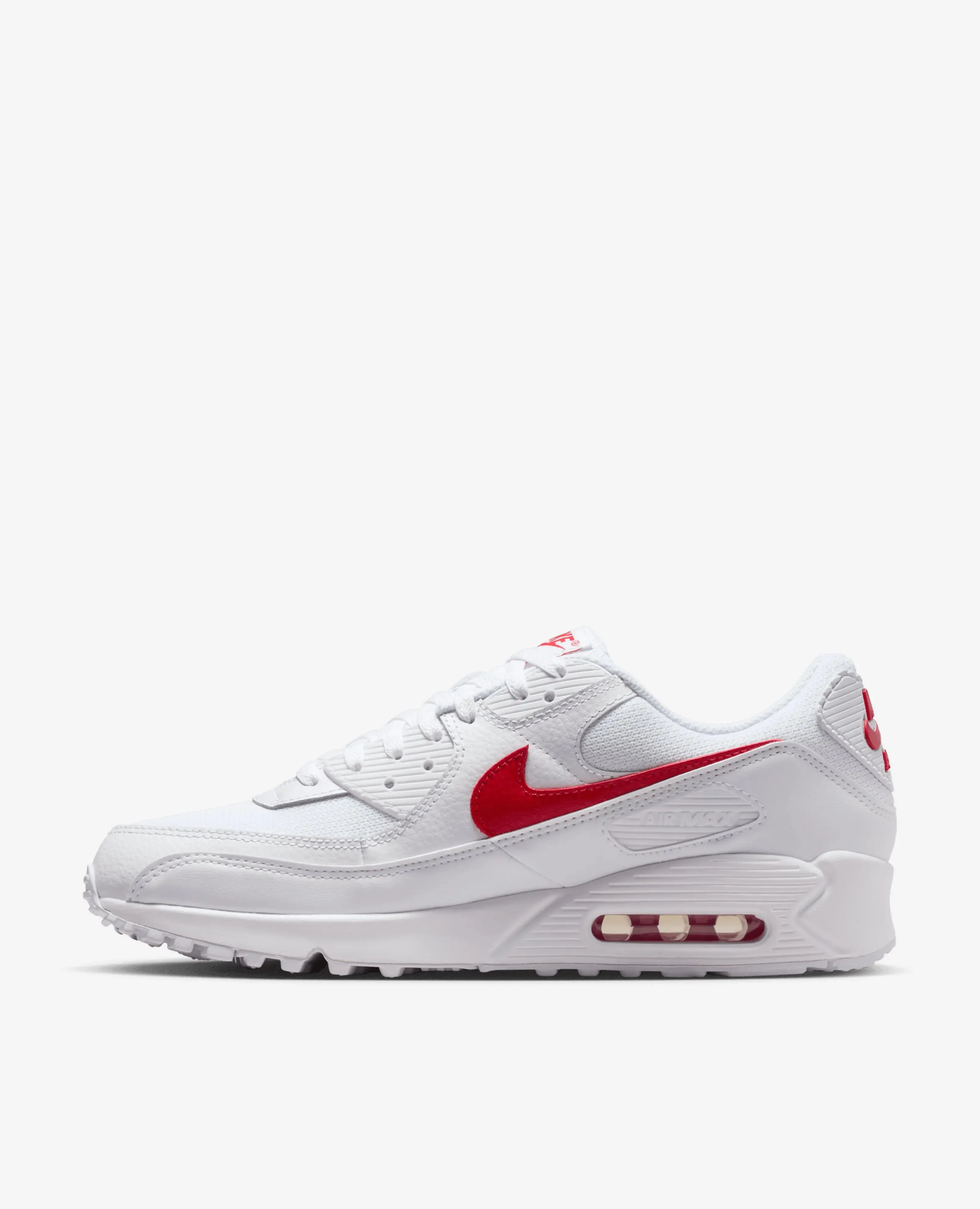Nike Air Max 90 (WHITE/UNIVERSITY RED-WHITE) sold by Patta product image thumbnail 3