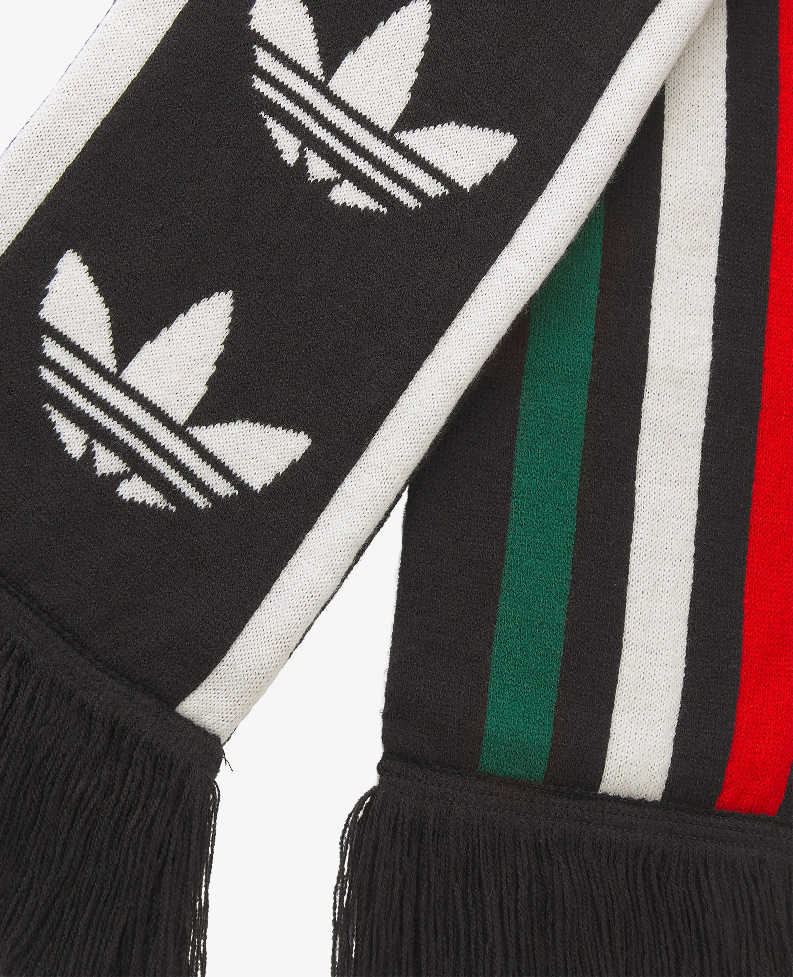 adidas x Willy Chavarria Soccer Scarf (Black/Better Scarlet/Collegiate Green) sold by Patta product image thumbnail 2