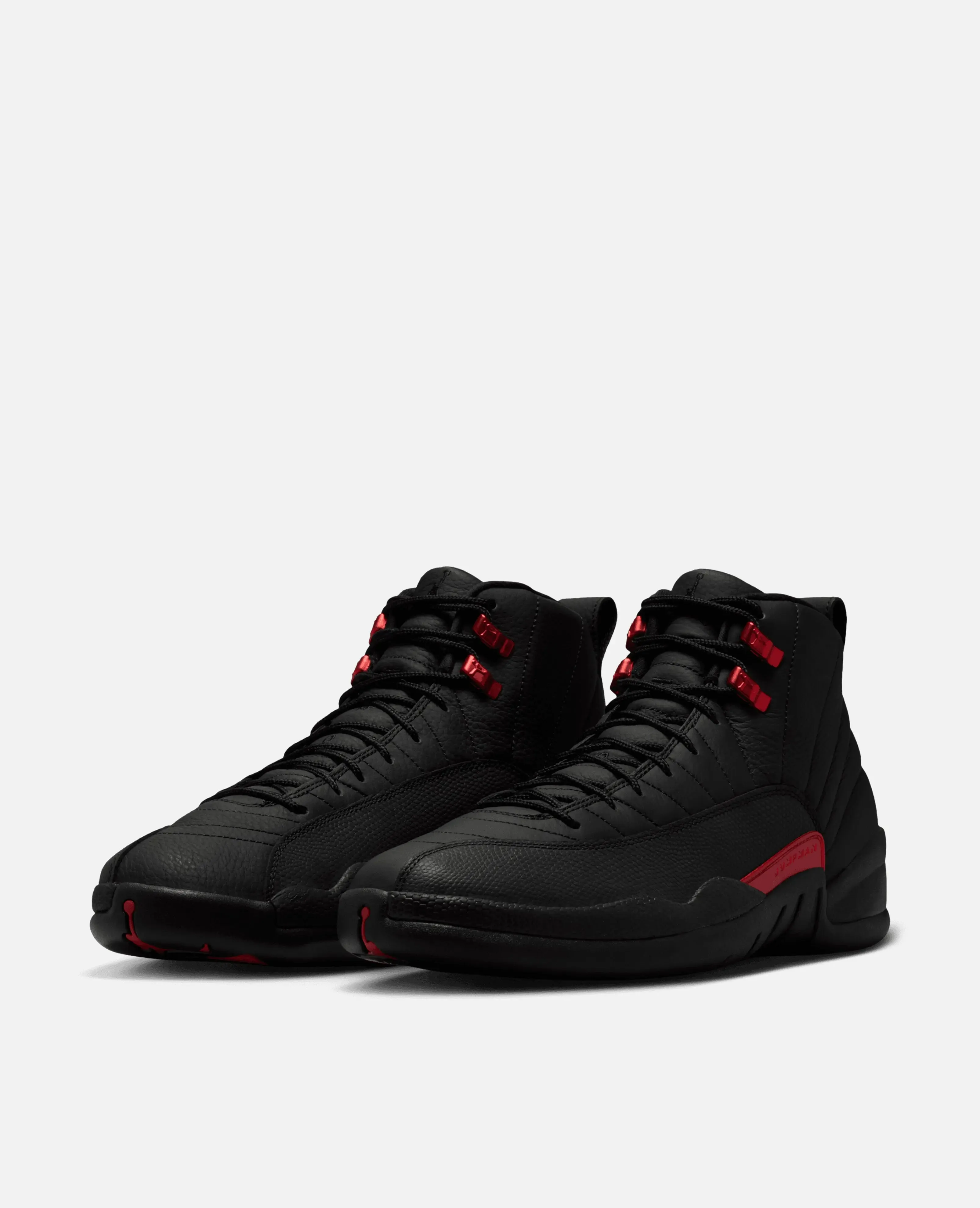 Air Jordan 12 Retro Nike (Black/Varsity Red) sold by Patta product image thumbnail 2